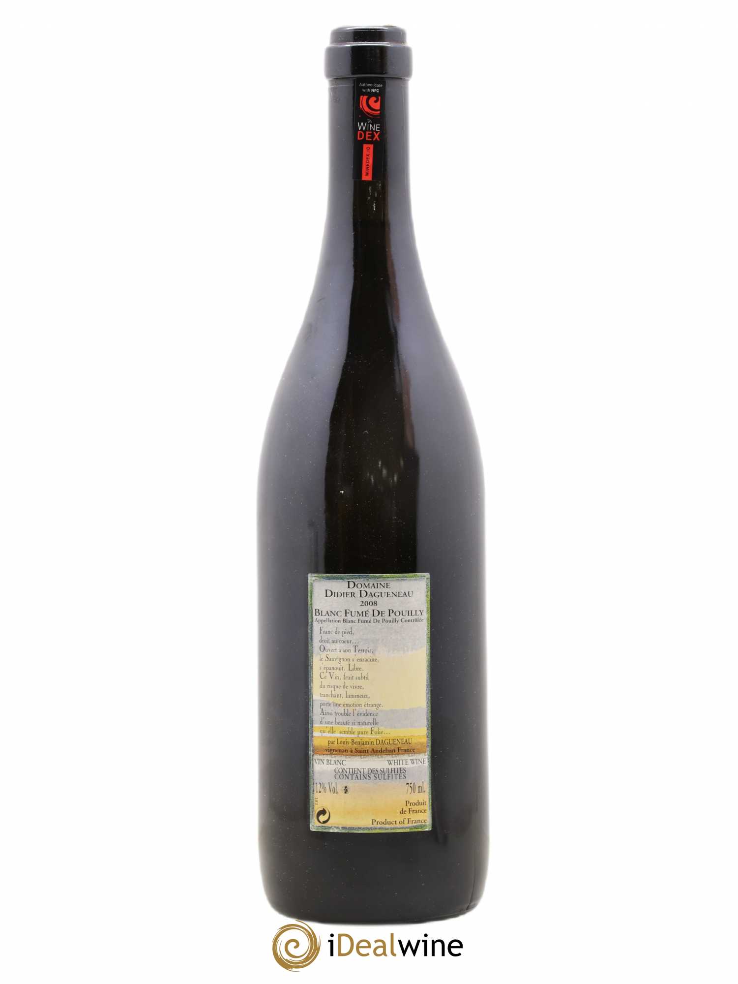 Pouilly-Fumé Astéroïde Dagueneau 2008 - Lot de 1 bouteille - 1