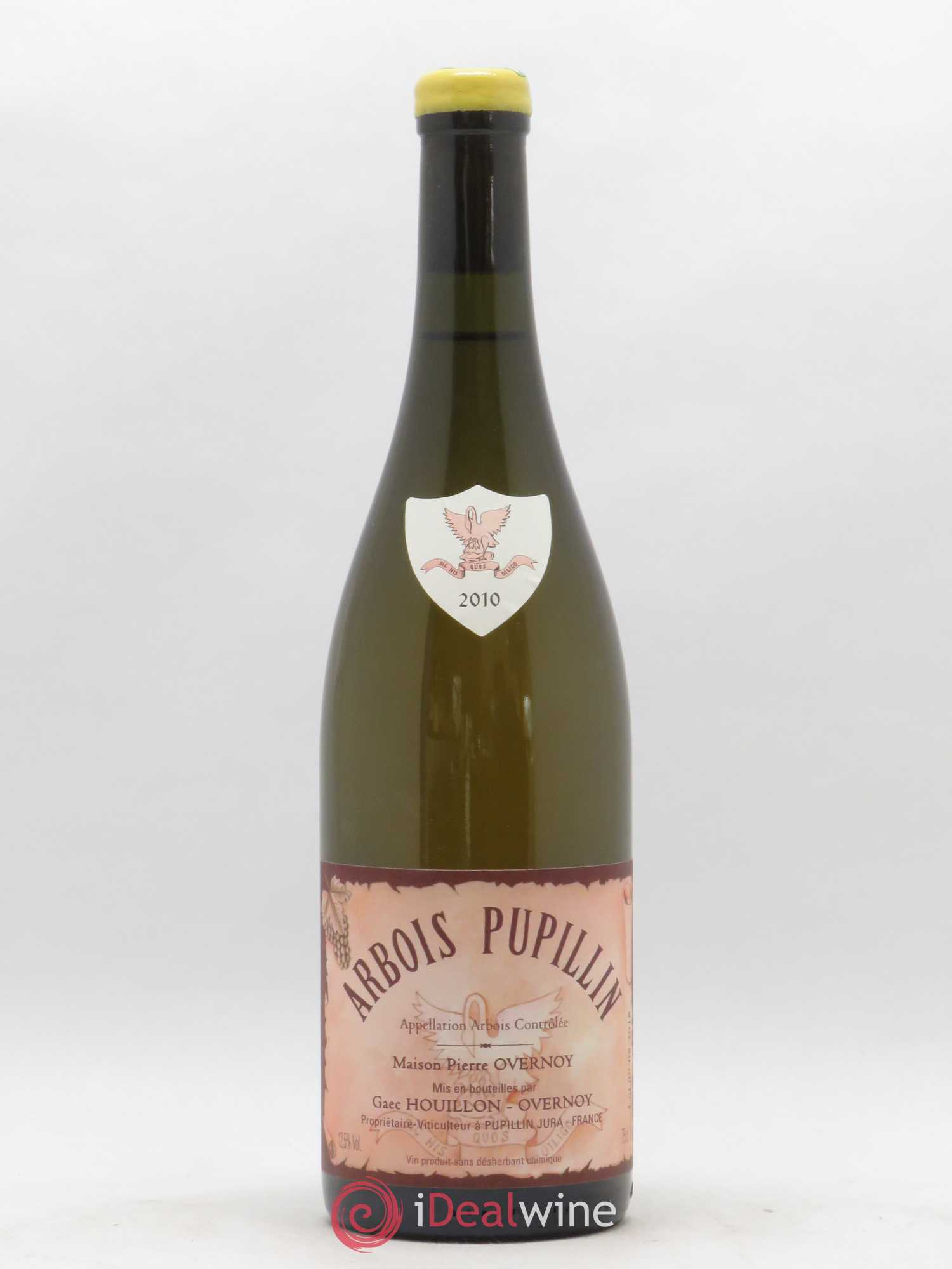 Arbois-Pupillin Savagnin élevage prolongé (cire jaune) Overnoy-Houillon (Domaine) 2010 - Lot de 1 bouteille - 0