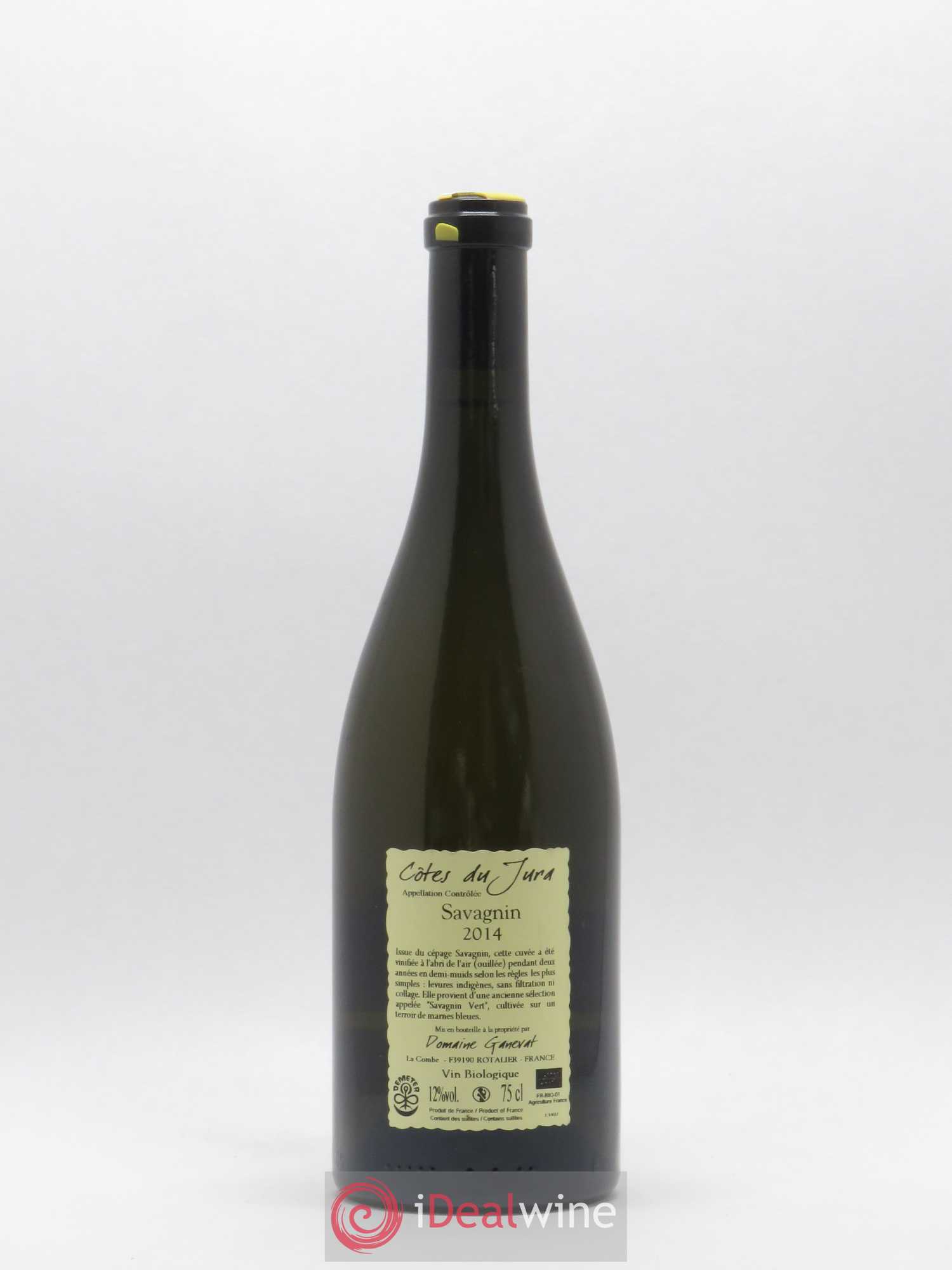 Côtes du Jura Les Chalasses Marnes Bleues Jean-François Ganevat (Domaine) 2014 - Lot de 1 bouteille - 1