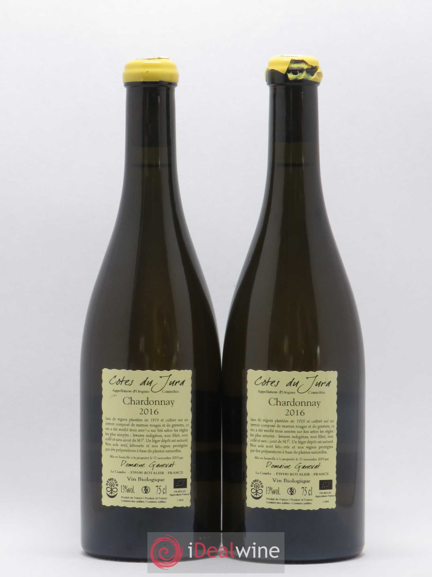 Côtes du Jura Les Grands Teppes Vieilles Vignes Jean-François Ganevat (Domaine) 2016 - Lot de 2 bouteilles - 1
