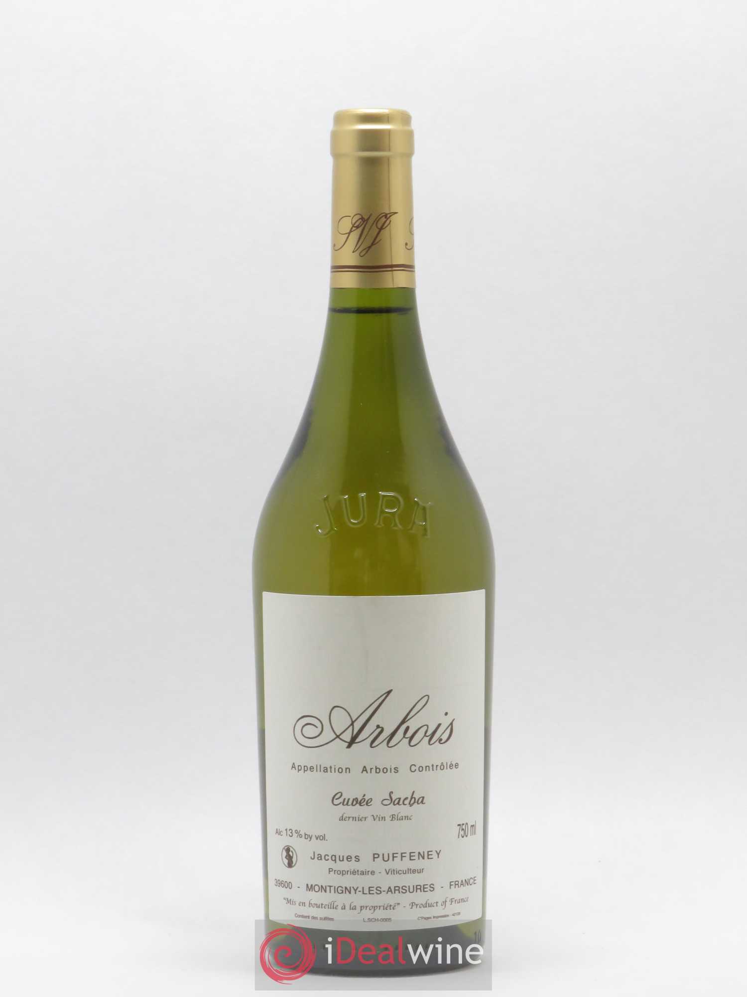Arbois Cuvée Sacha Jacques Puffeney - Lot de 1 bouteille - 0