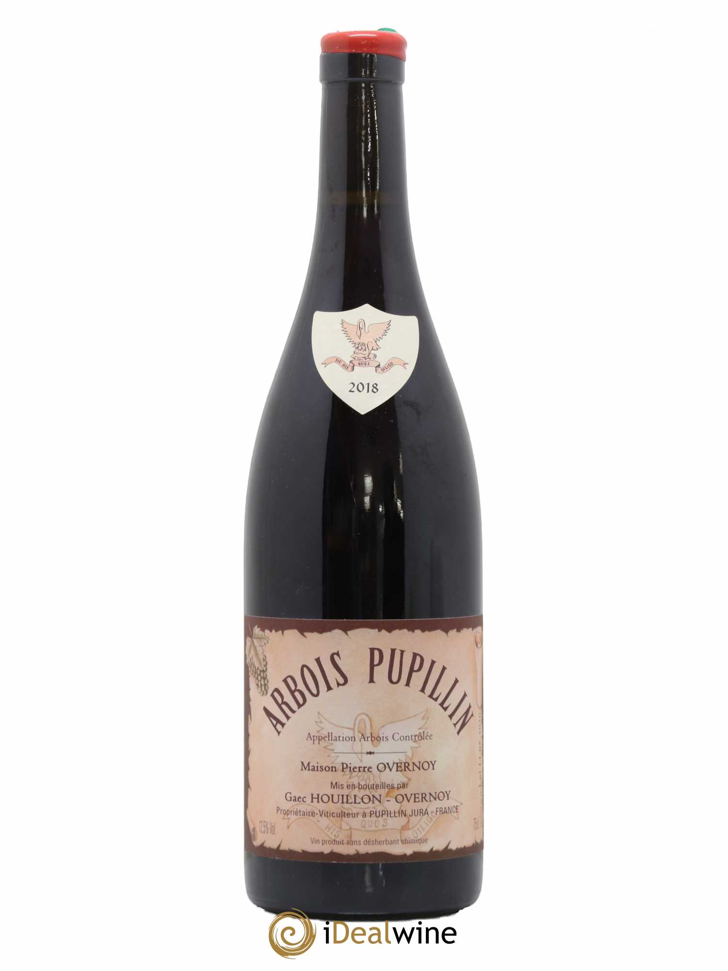 Arbois-Pupillin Poulsard (cire rouge) Overnoy-Houillon (Domaine) 2018 - Lot de 1 bouteille - 0