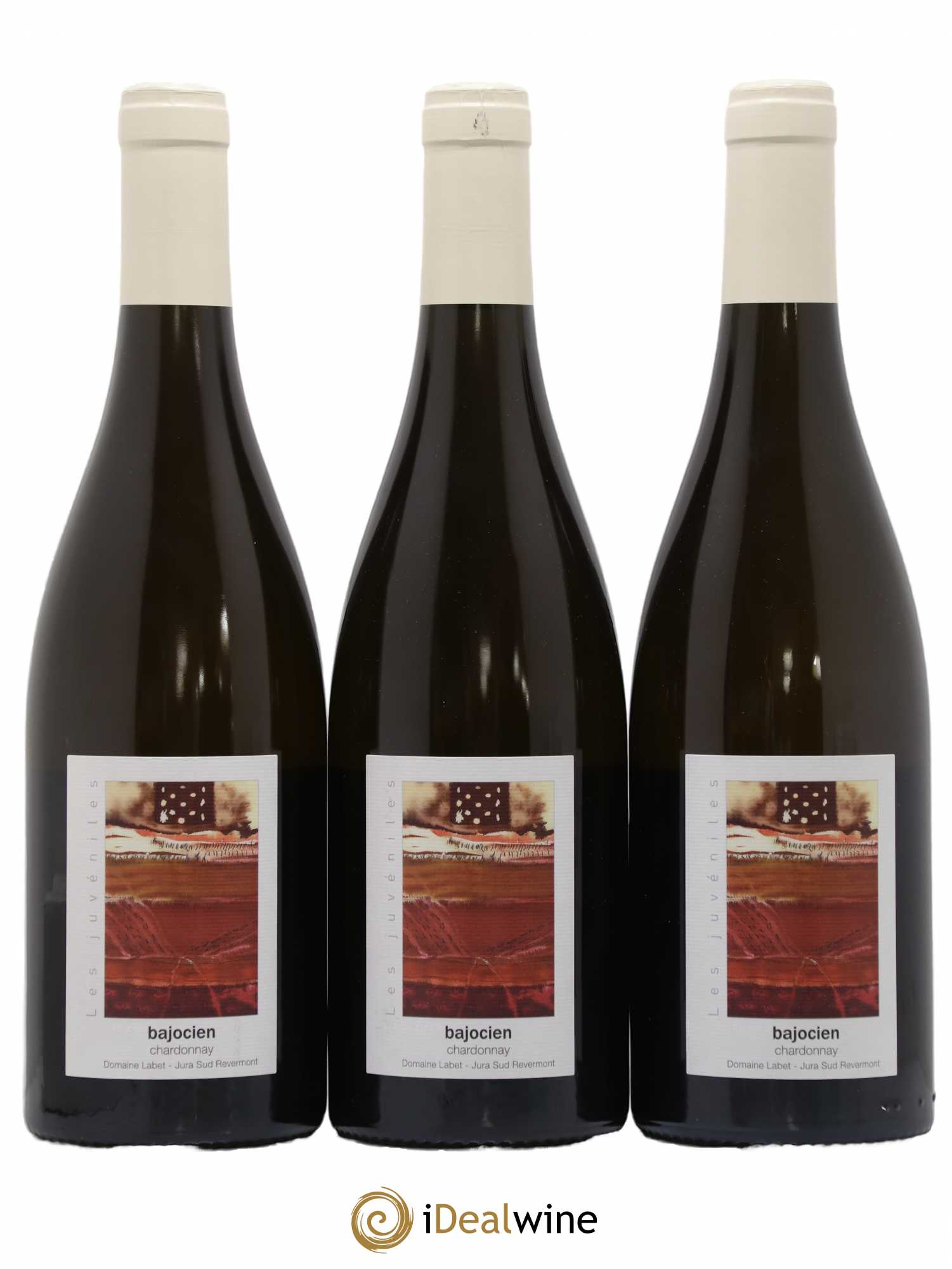 Côtes du Jura Chardonnay Bajocien Romain - Julien - Charline Labet 2019 - Lot de 3 bouteilles - 0
