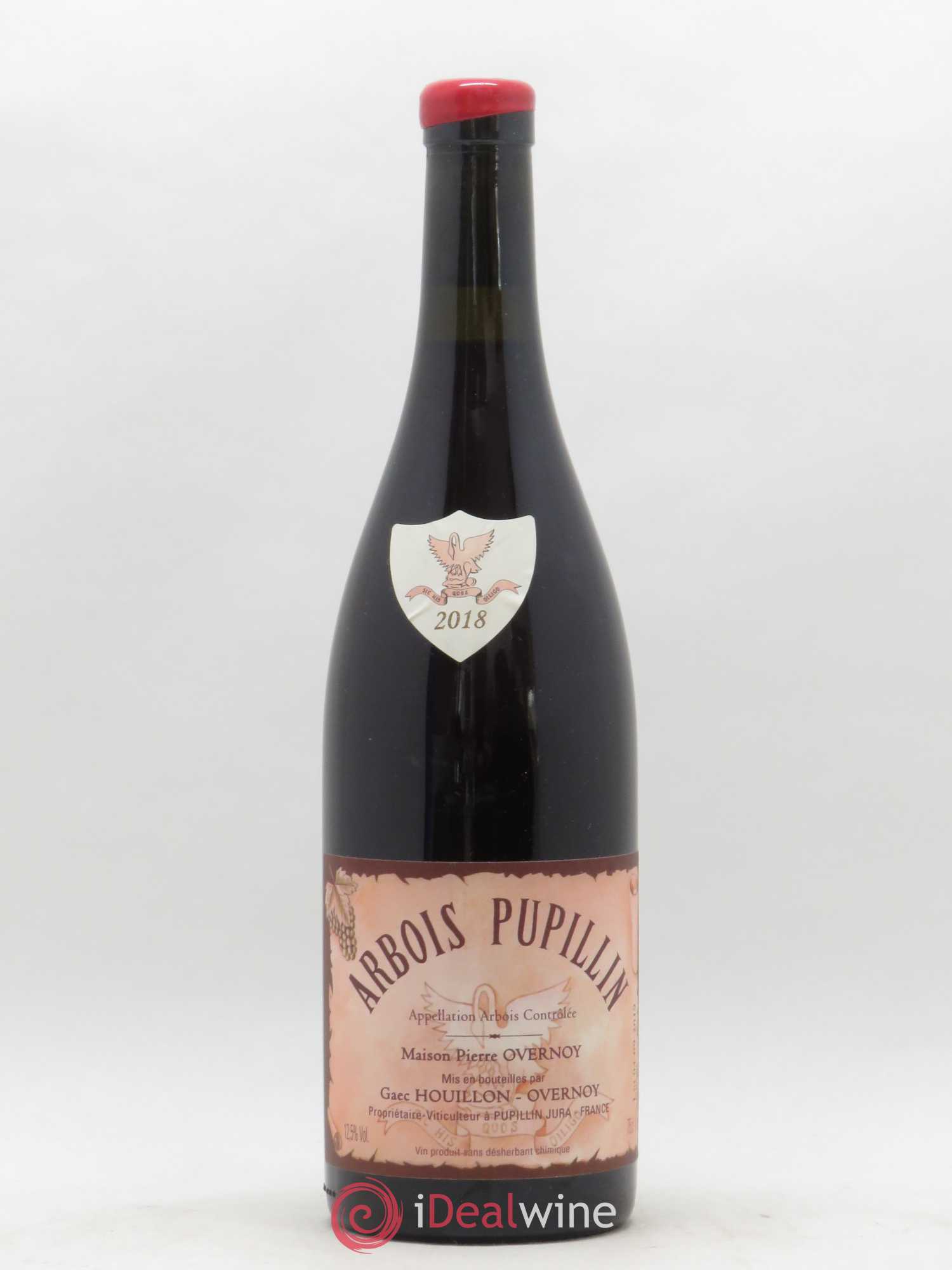 Arbois-Pupillin Poulsard (cire rouge) Overnoy-Houillon (Domaine) 2018 - Lot de 1 bouteille - 0