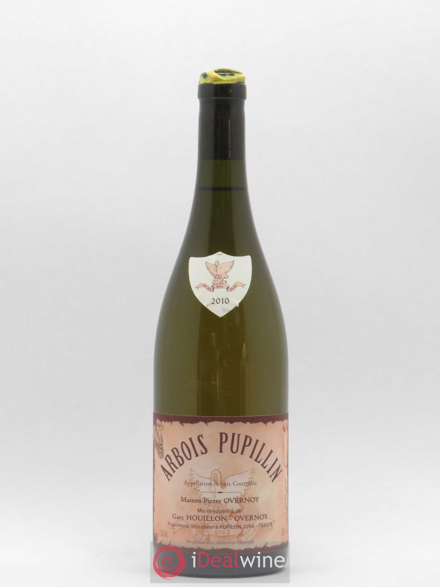 Arbois-Pupillin Savagnin élevage prolongé (cire jaune) Overnoy-Houillon (Domaine) 2010 - Lot de 1 bouteille - 0