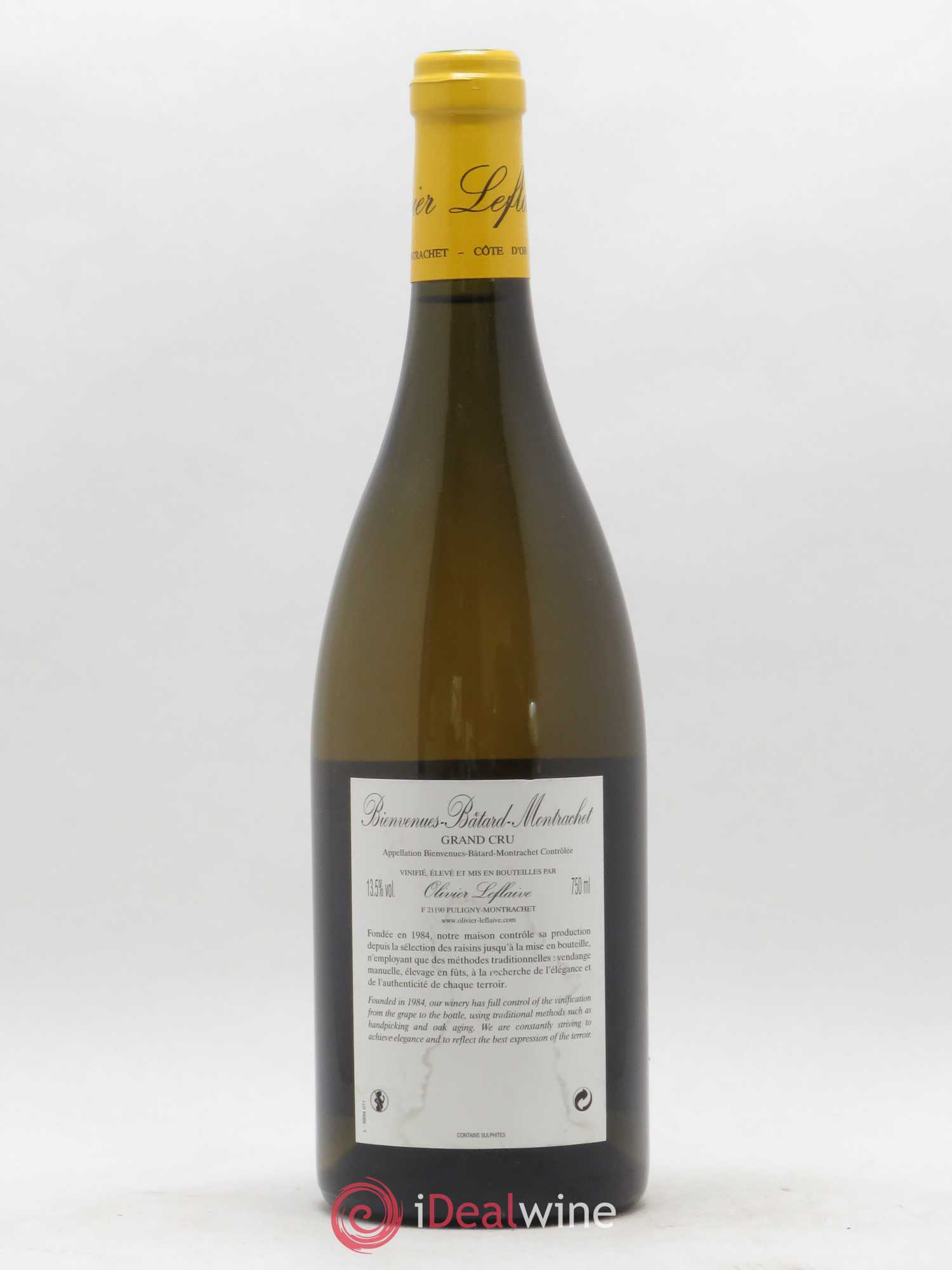 Bienvenues-Bâtard-Montrachet Grand Cru Olivier Leflaive 2007 - Lot de 1 bouteille - 1