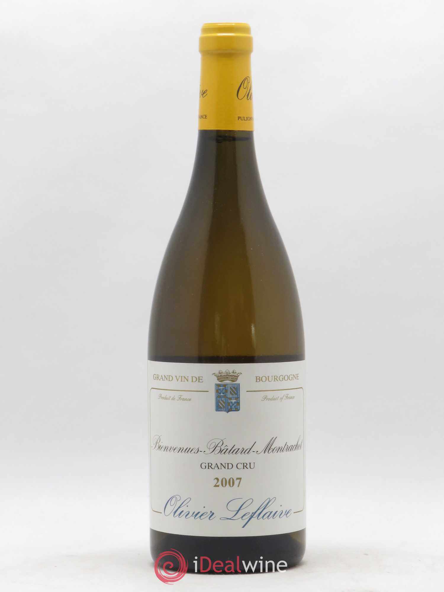 Bienvenues-Bâtard-Montrachet Grand Cru Olivier Leflaive 2007 - Lot de 1 bouteille - 0