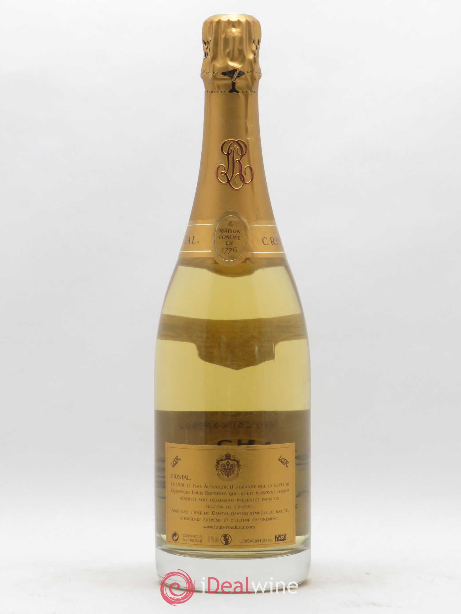 Cristal Louis Roederer 2005 - Posten von 1 Flasche - 1