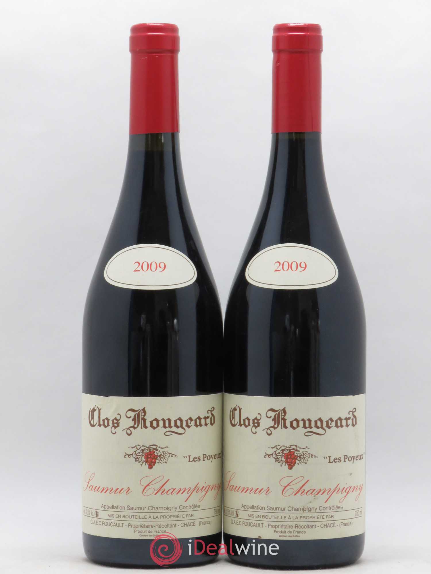 Saumur-Champigny Les Poyeux Clos Rougeard 2009 - Lot de 2 bouteilles - 0