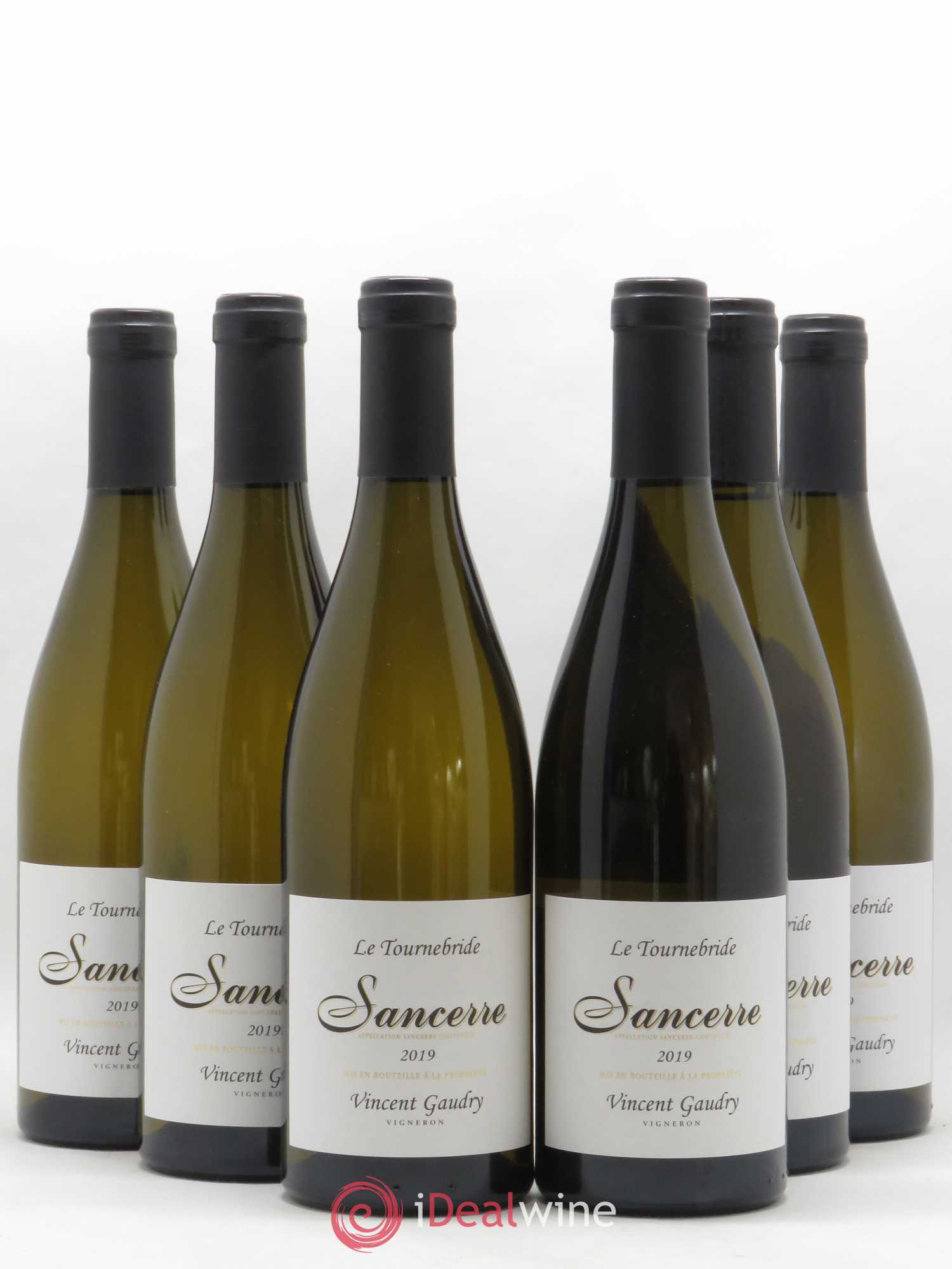 Sancerre Le Tournebride Vincent Gaudry 2019 - Lot de 6 bouteilles - 0