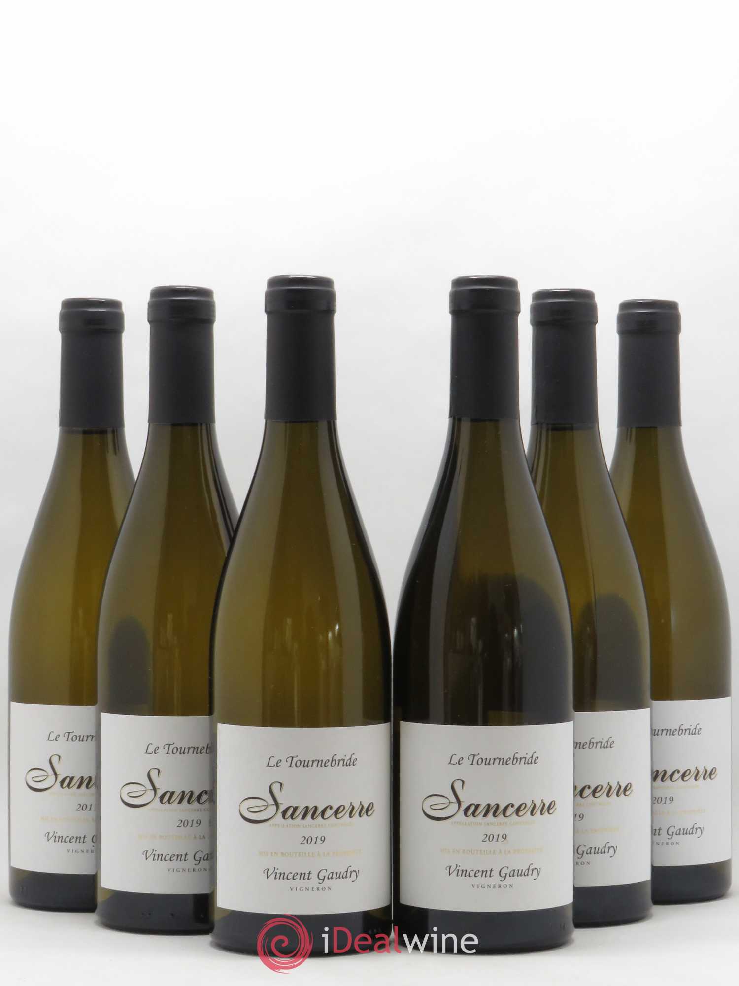 Sancerre Le Tournebride Vincent Gaudry 2019 - Lot de 6 bouteilles - 0