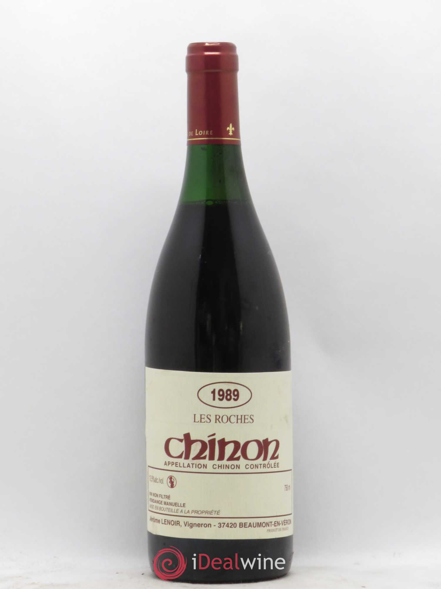 Chinon Les Roches Lenoir (Domaine) 1989 - Lot de 1 bouteille - 0