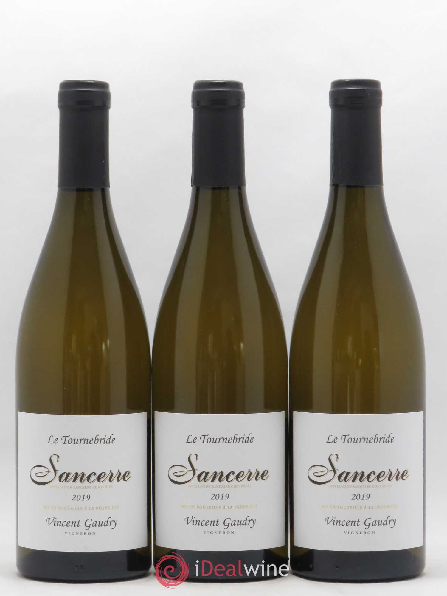 Sancerre Le Tournebride Vincent Gaudry 2019 - Lot de 3 bouteilles - 0