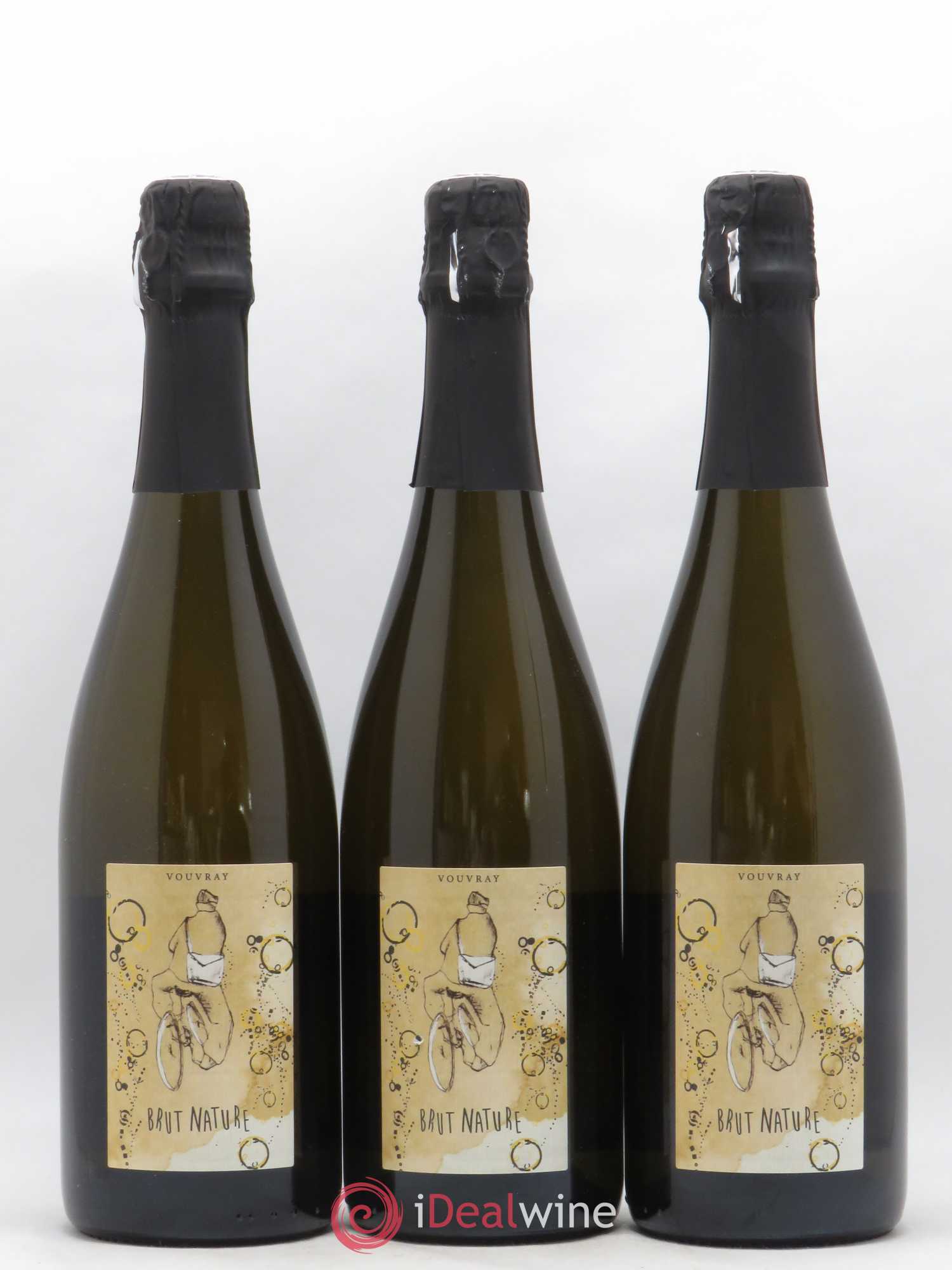 Vouvray Brut Nature Le Facteur à Vélo M Cosme - Lot of 6 bottles - 3