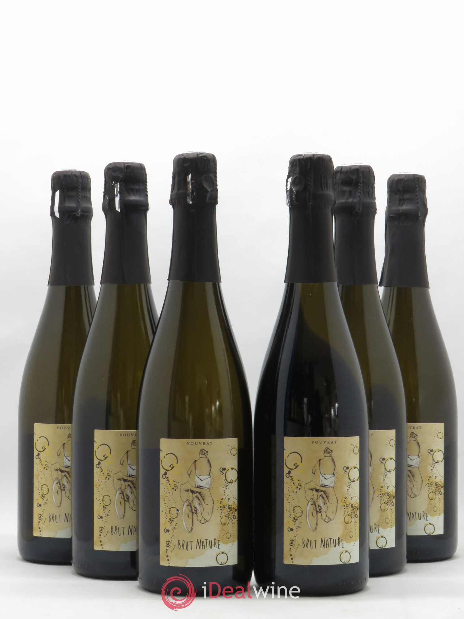 Vouvray Brut Nature Le Facteur à Vélo M Cosme - Lot of 6 bottles - 0