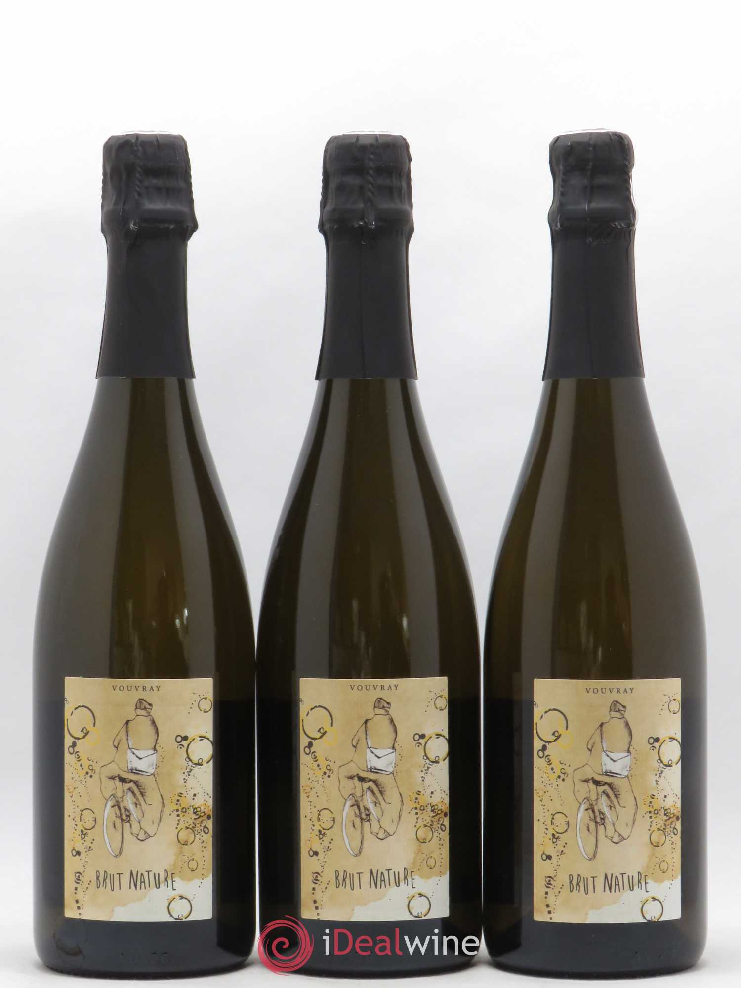 Vouvray Brut Nature Le Facteur à Vélo M Cosme - Posten von 3 Flaschen - 0