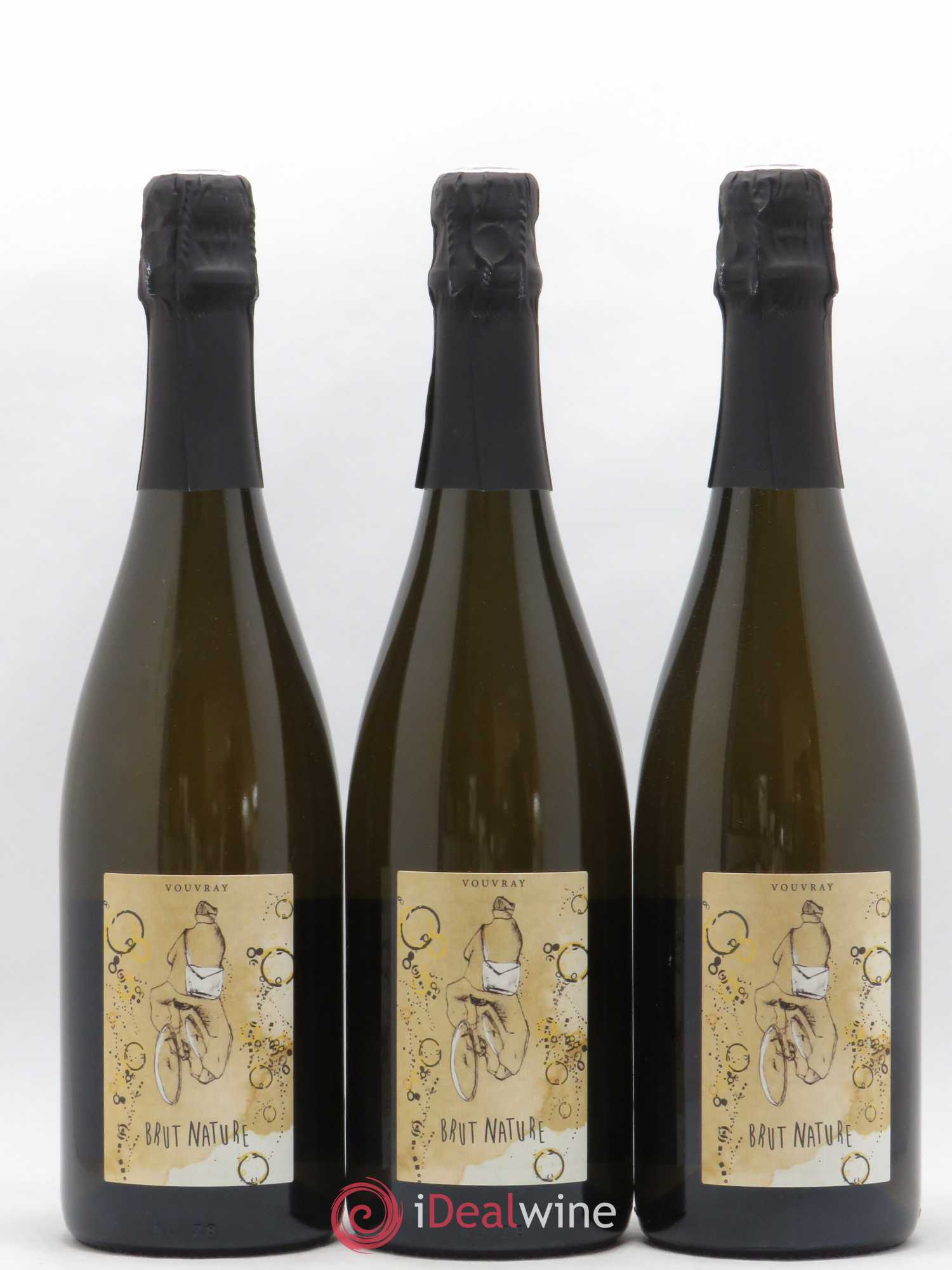 Vouvray Brut Nature Le Facteur à Vélo M Cosme - Posten von 3 Flaschen - 0
