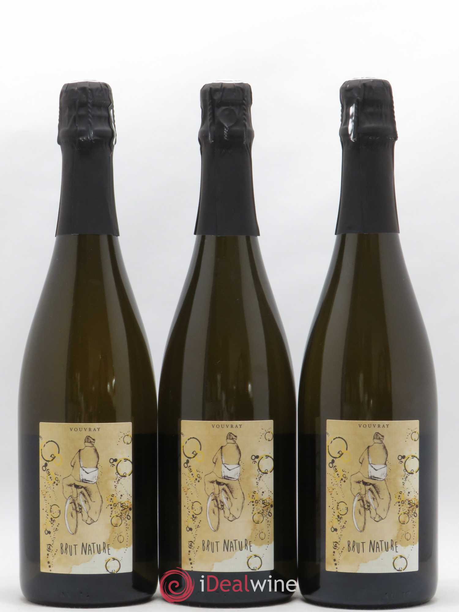 Vouvray Brut Nature Le Facteur à Vélo M Cosme - Posten von 3 Flaschen - 0