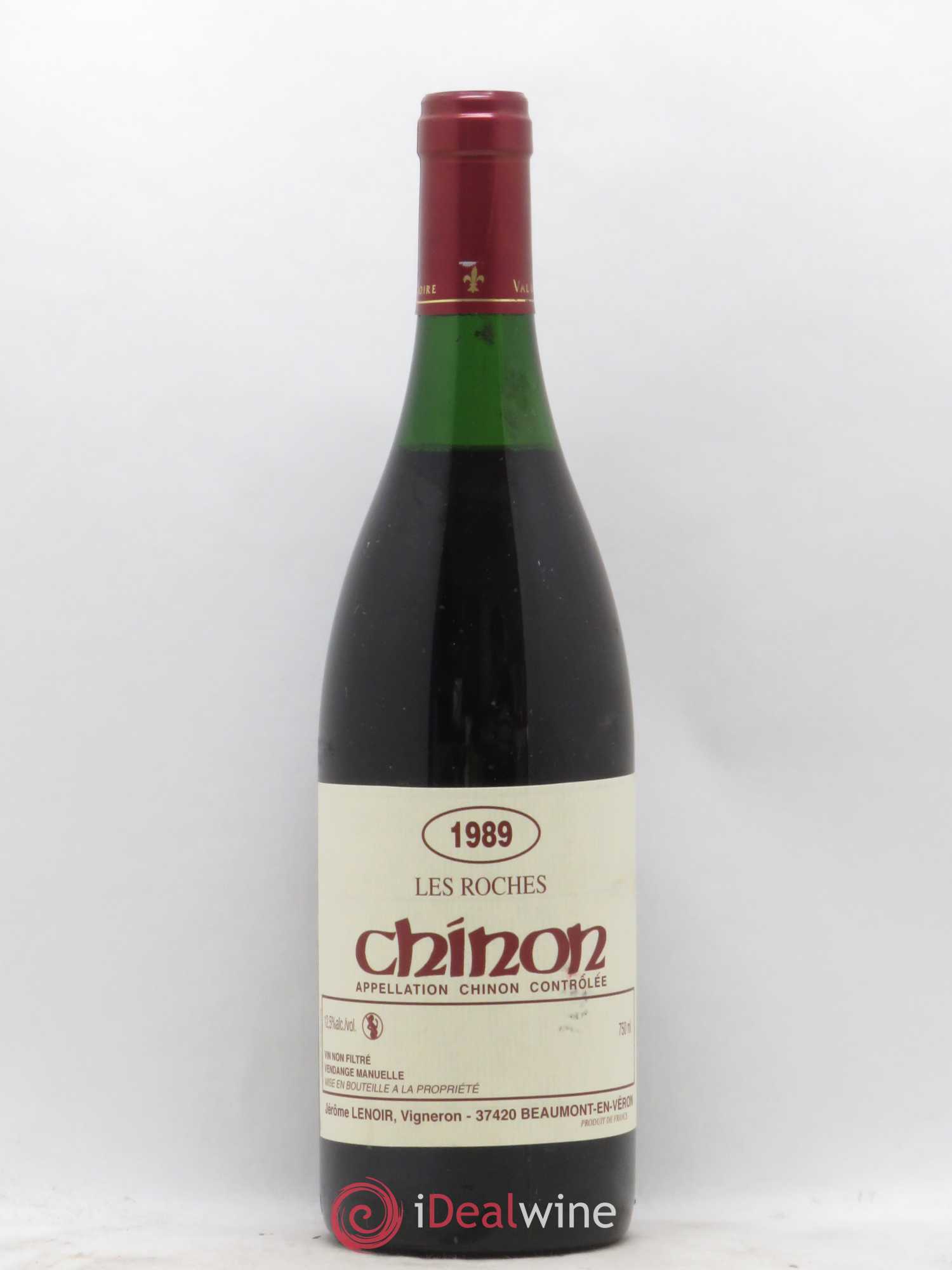 Chinon Les Roches Lenoir (Domaine) 1989 - Lot de 1 bouteille - 0