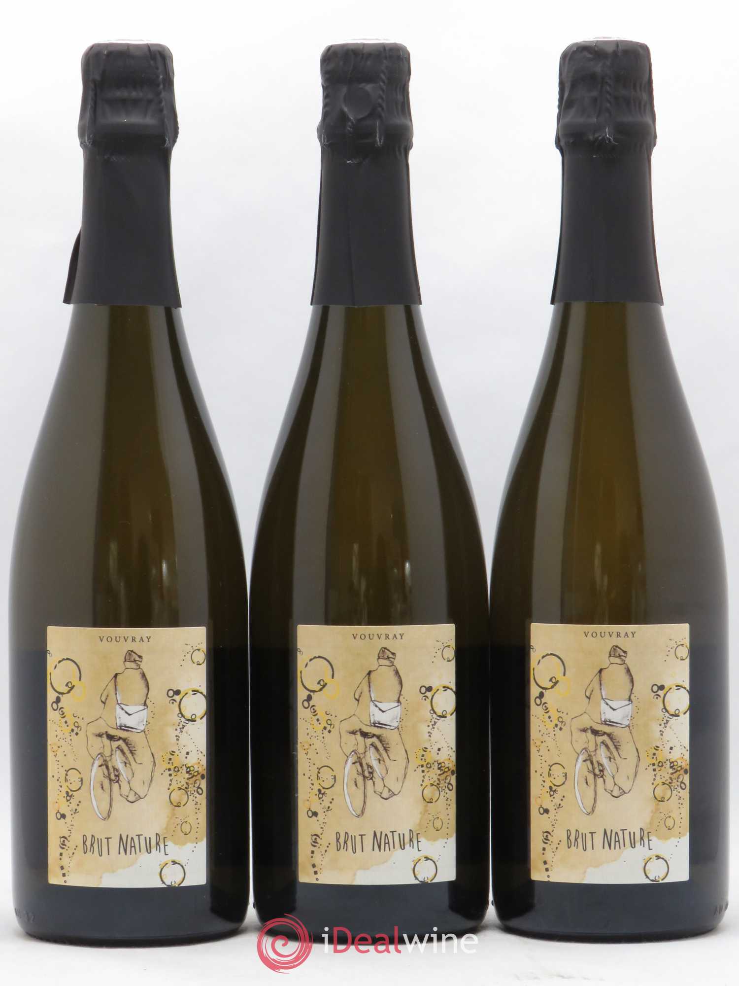 Vouvray Brut Nature Le Facteur à Vélo M Cosme - Lot of 6 bottles - 3