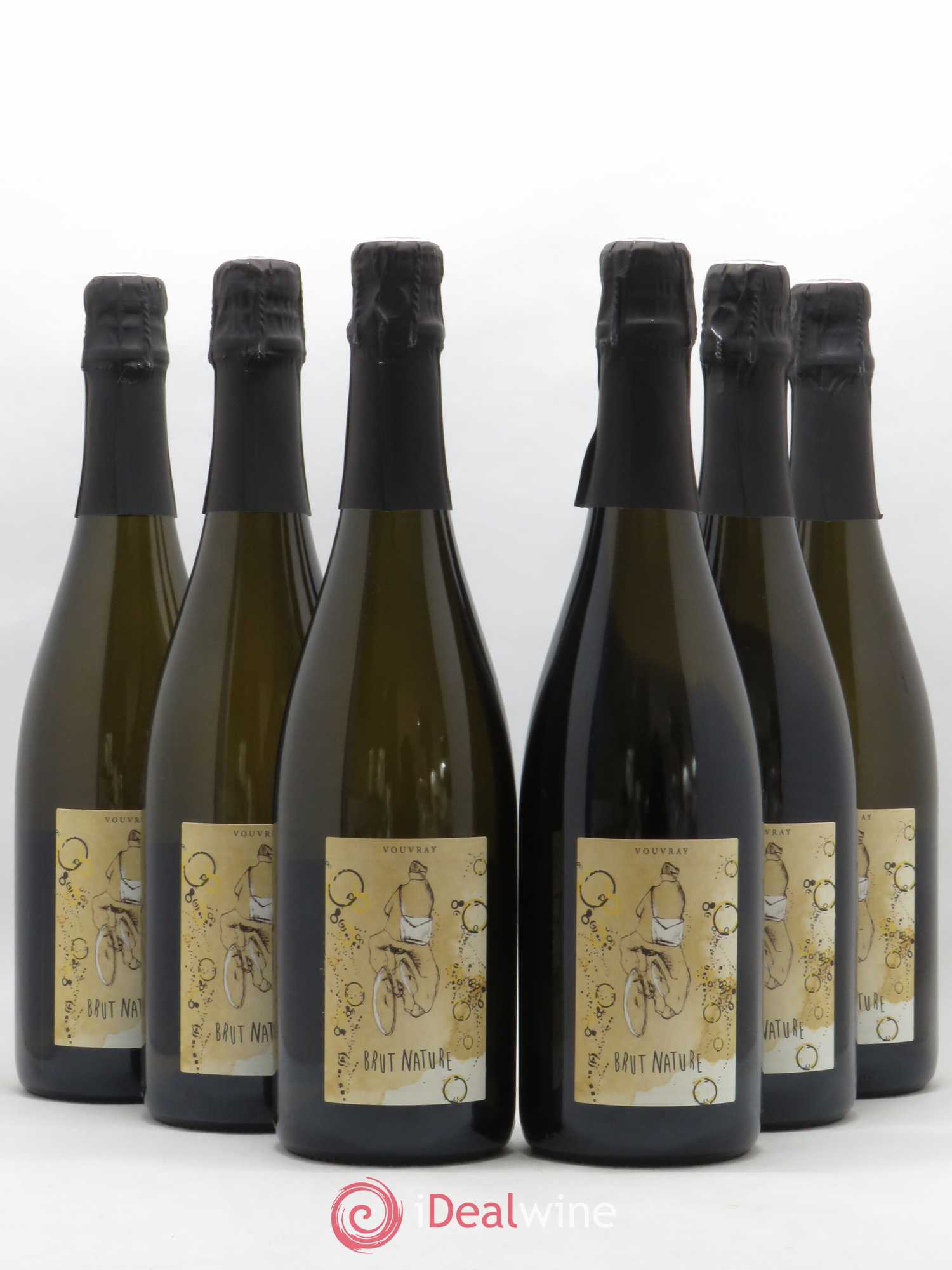 Vouvray Brut Nature Le Facteur à Vélo M Cosme - Lot of 6 bottles - 0
