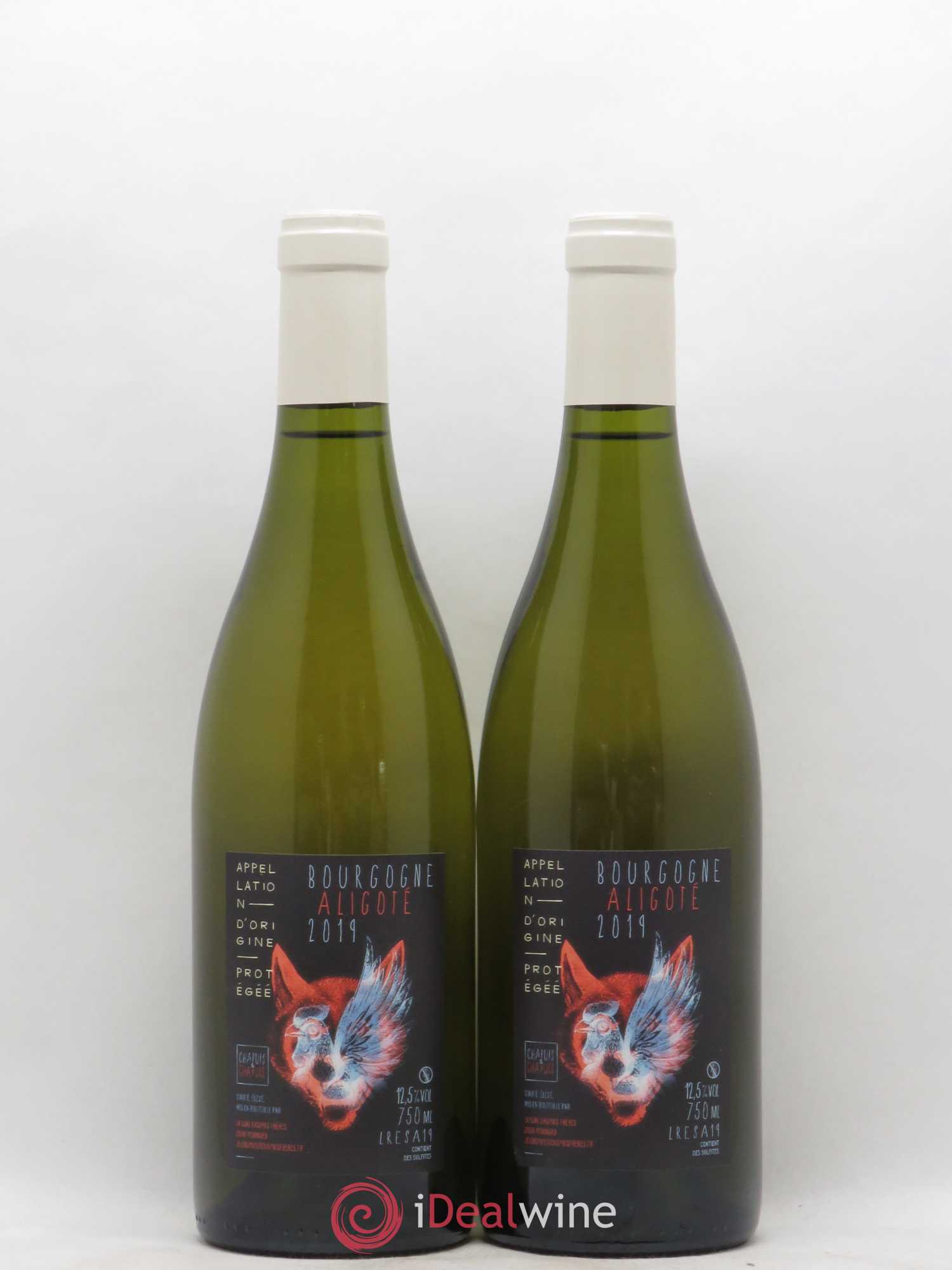 Bourgogne Aligoté Chapuis 2019 - Posten von 2 Flaschen - 0