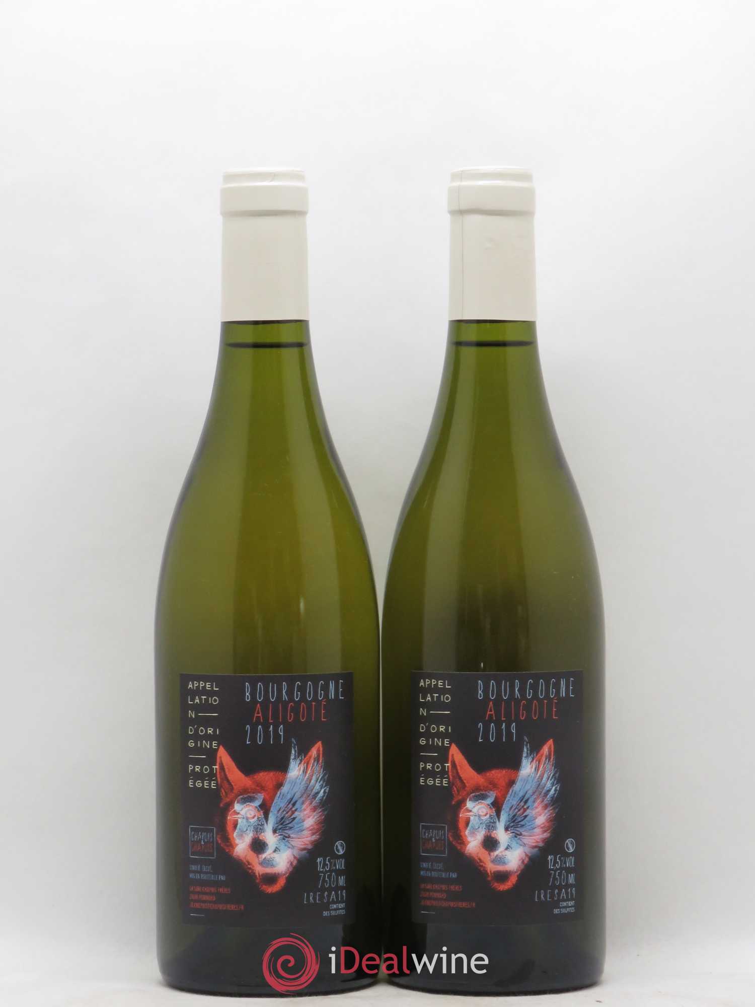 Bourgogne Aligoté Chapuis 2019 - Posten von 2 Flaschen - 0