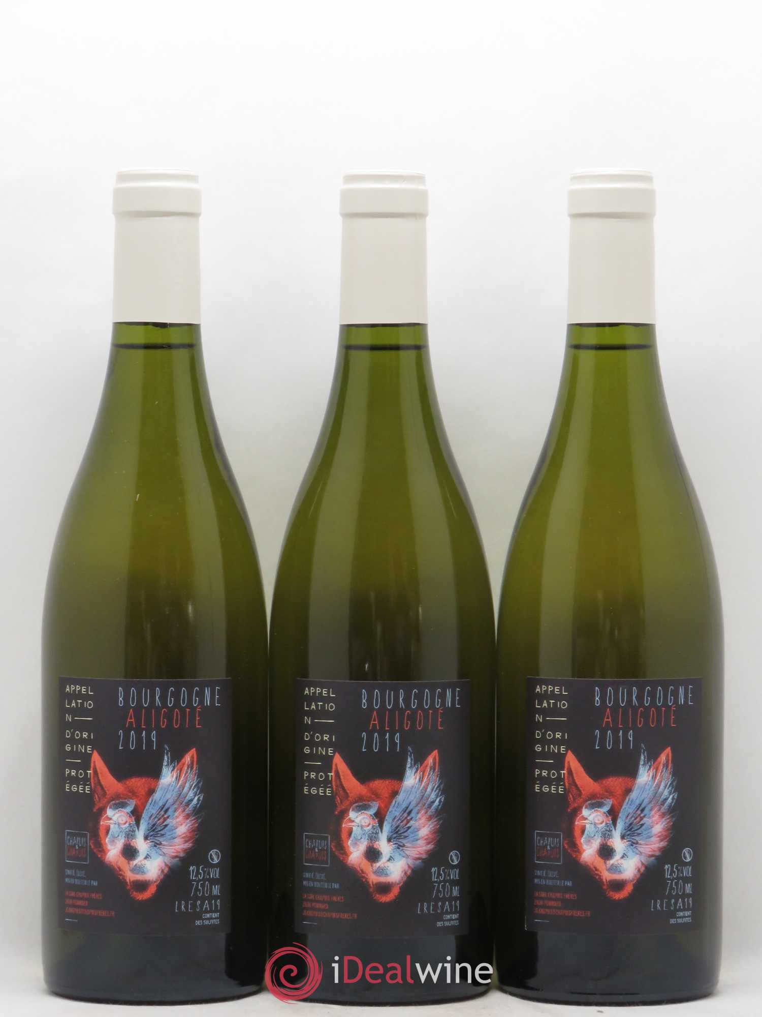 Bourgogne Aligoté Chapuis 2019 - Posten von 6 Flaschen - 1