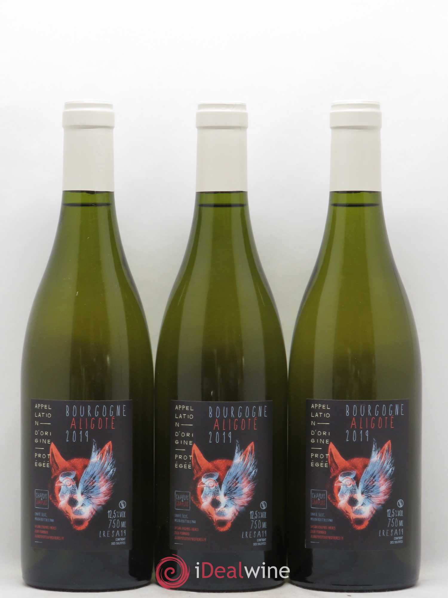 Bourgogne Aligoté Chapuis 2019 - Posten von 6 Flaschen - 2