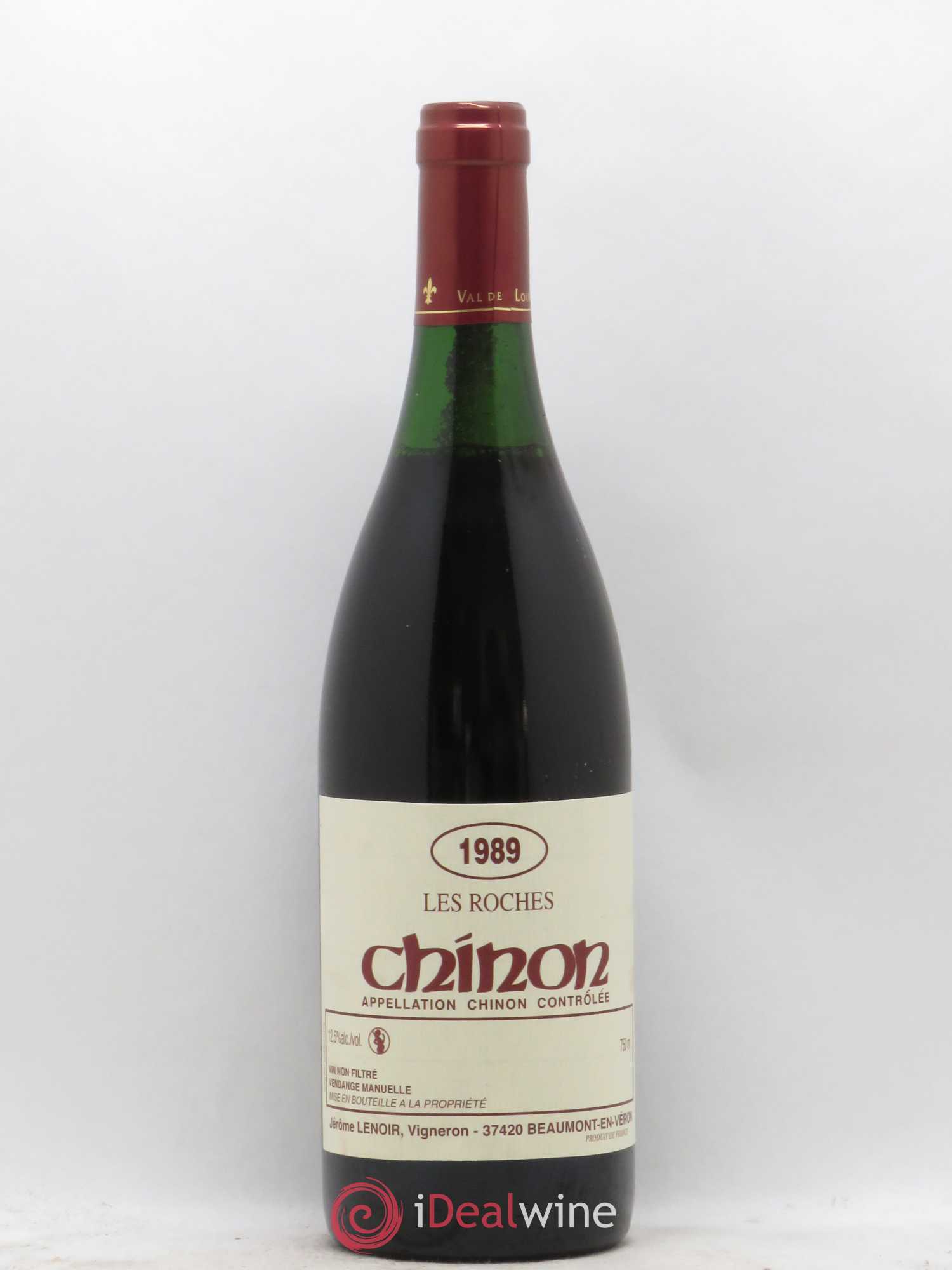 Chinon Les Roches Lenoir (Domaine) 1989 - Lot de 1 bouteille - 0