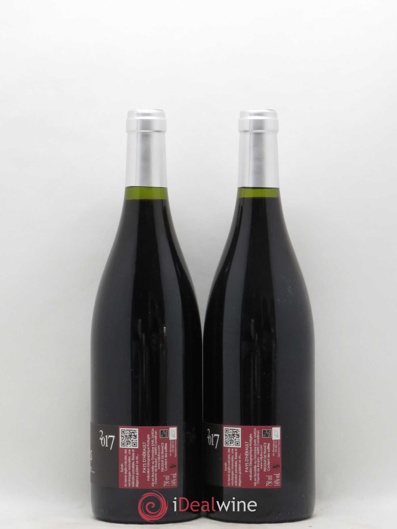 Pays d'Hérault Valjulius Signature J Et B Sarda 2017 - Lot de 2 bouteilles - 1