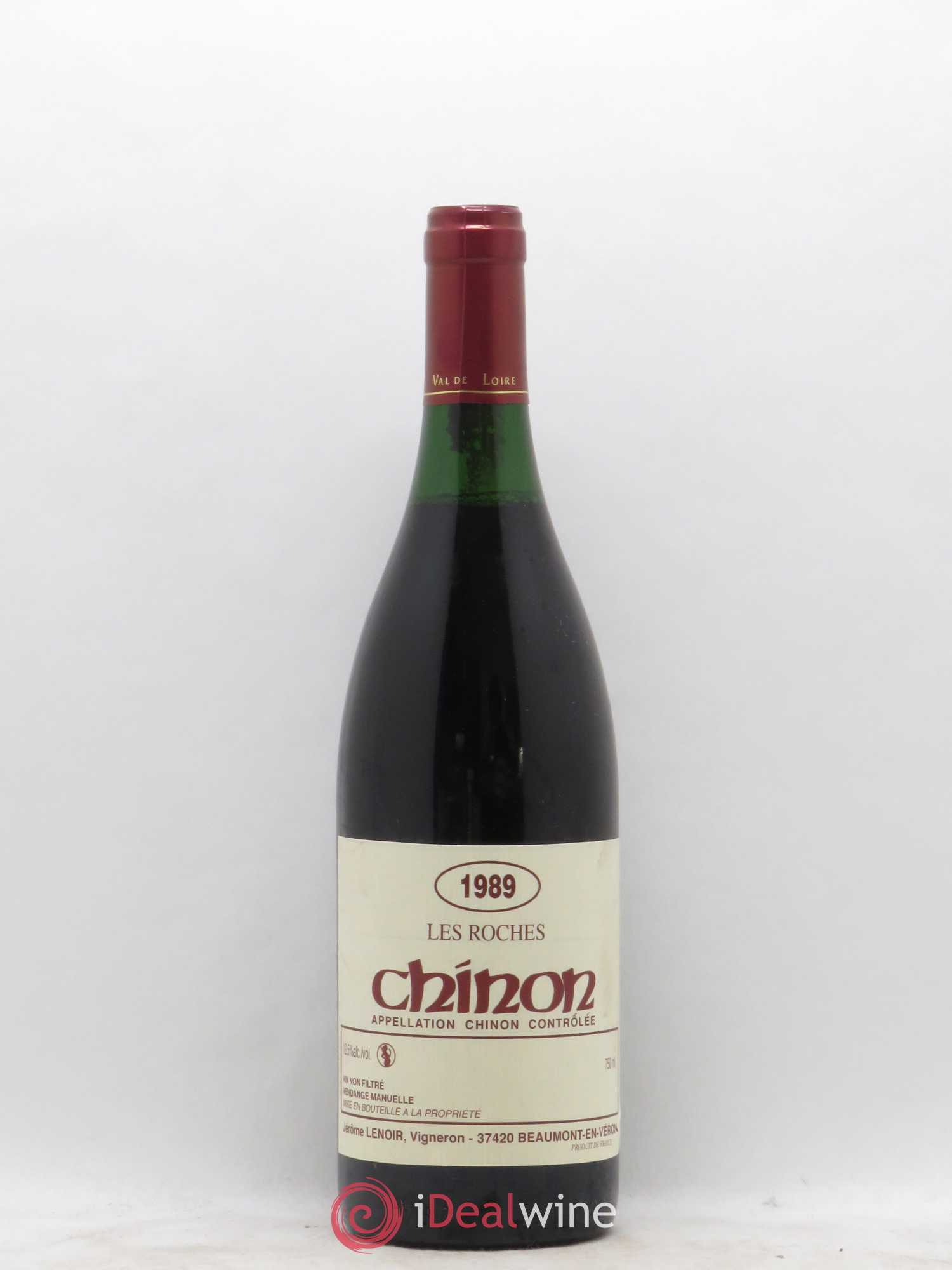 Chinon Les Roches Lenoir (Domaine) 1989 - Lot de 1 bouteille - 0