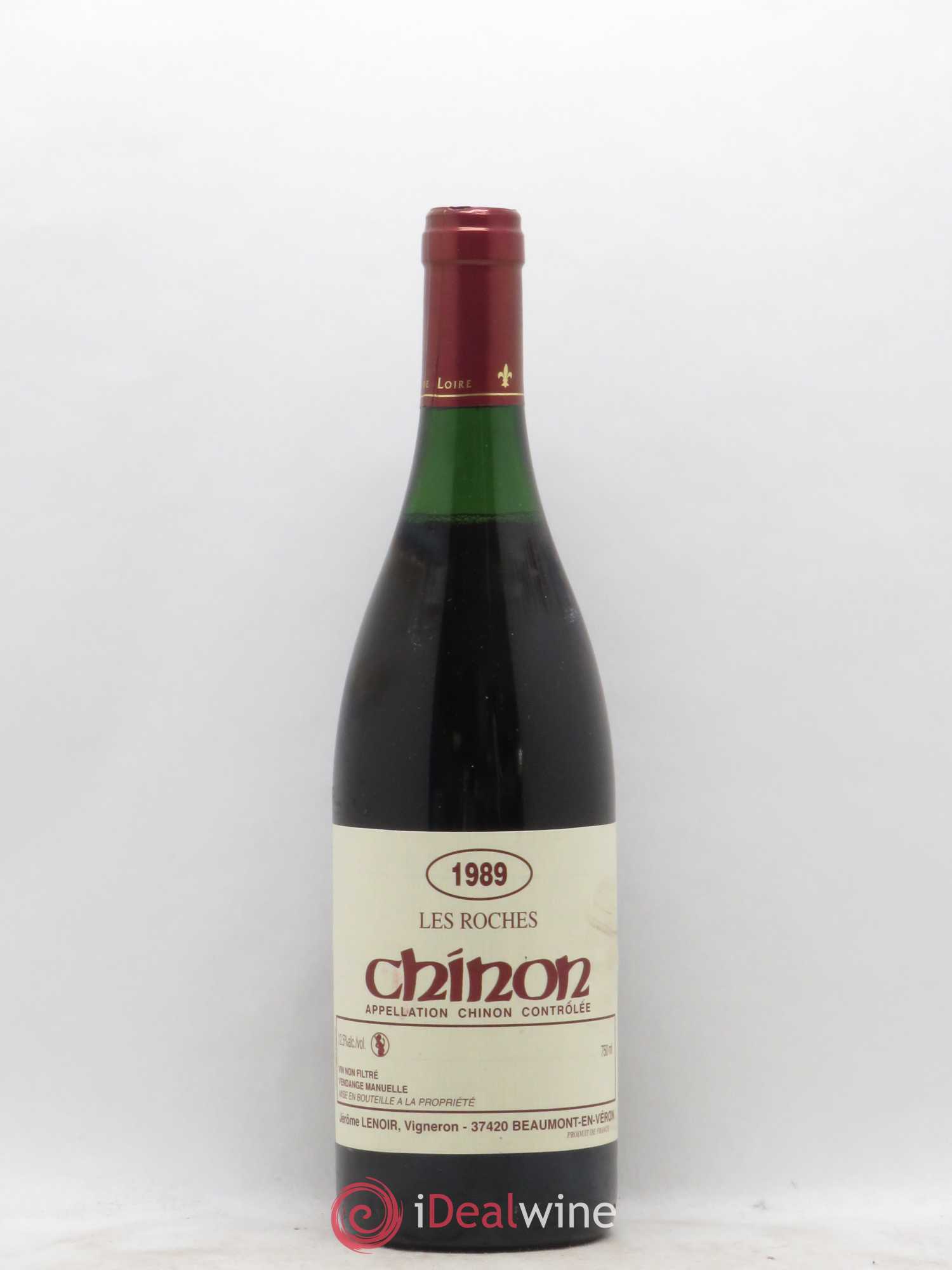Chinon Les Roches Lenoir (Domaine) 1989 - Lot de 1 bouteille - 0