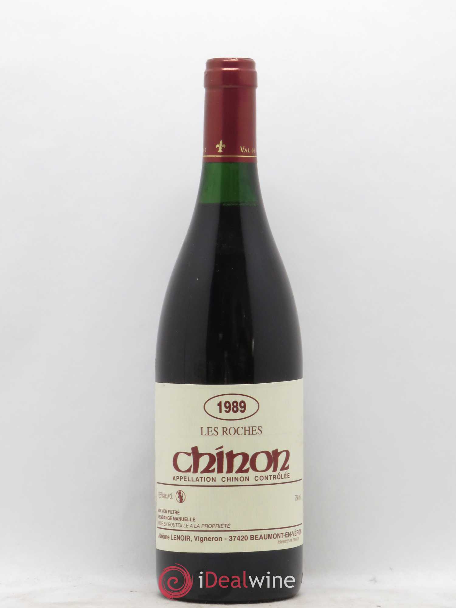 Chinon Les Roches Lenoir (Domaine) 1989 - Lot de 1 bouteille - 0