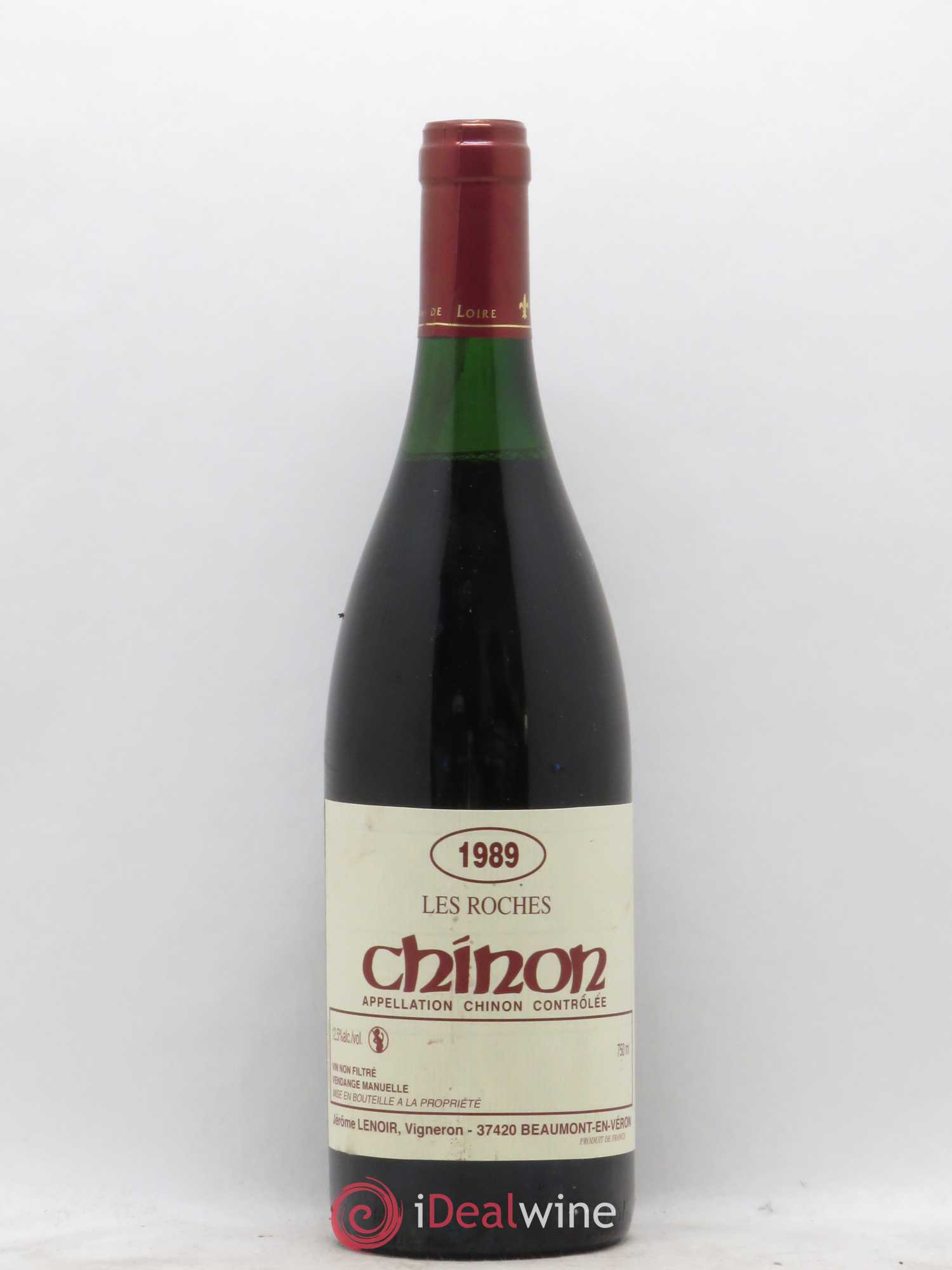Chinon Les Roches Lenoir (Domaine) 1989 - Lot de 1 bouteille - 0