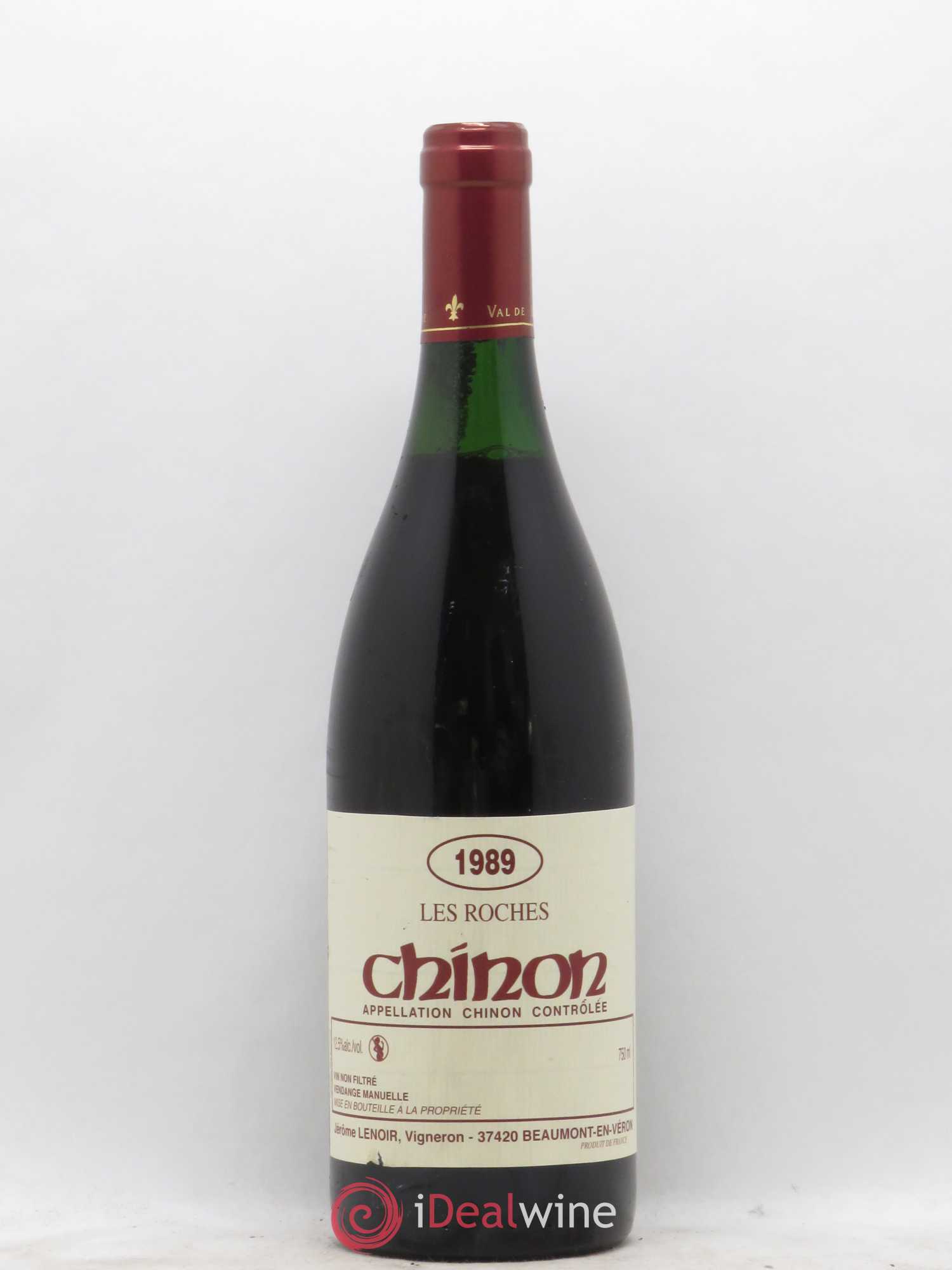 Chinon Les Roches Lenoir (Domaine) 1989 - Lot de 1 bouteille - 0
