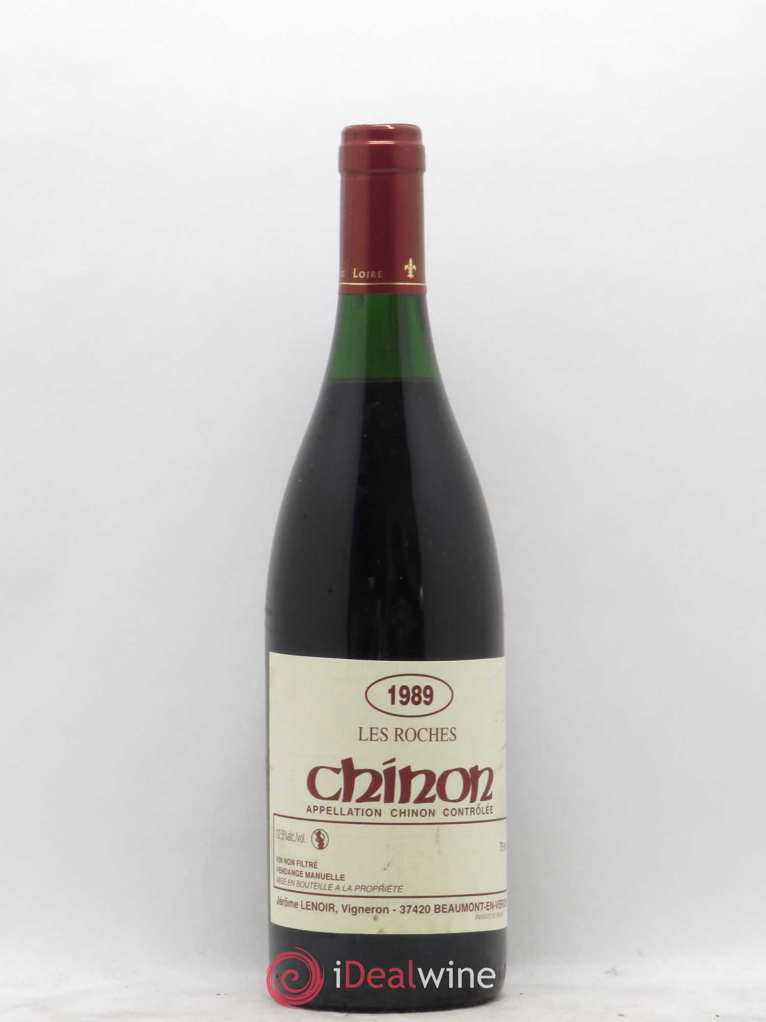 Chinon Les Roches Lenoir (Domaine) 1989 - Lot de 1 bouteille - 0
