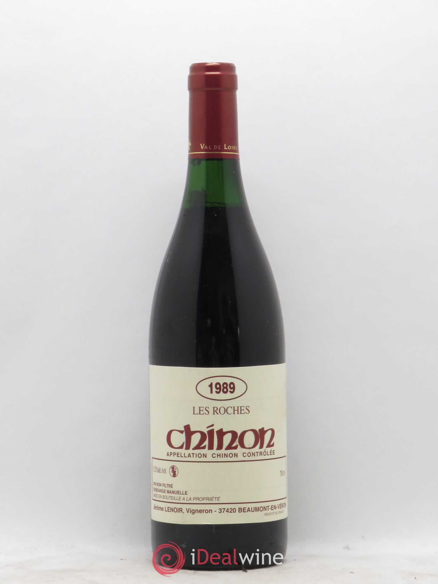 Chinon Les Roches Lenoir (Domaine) 1989 - Lot de 1 bouteille - 0