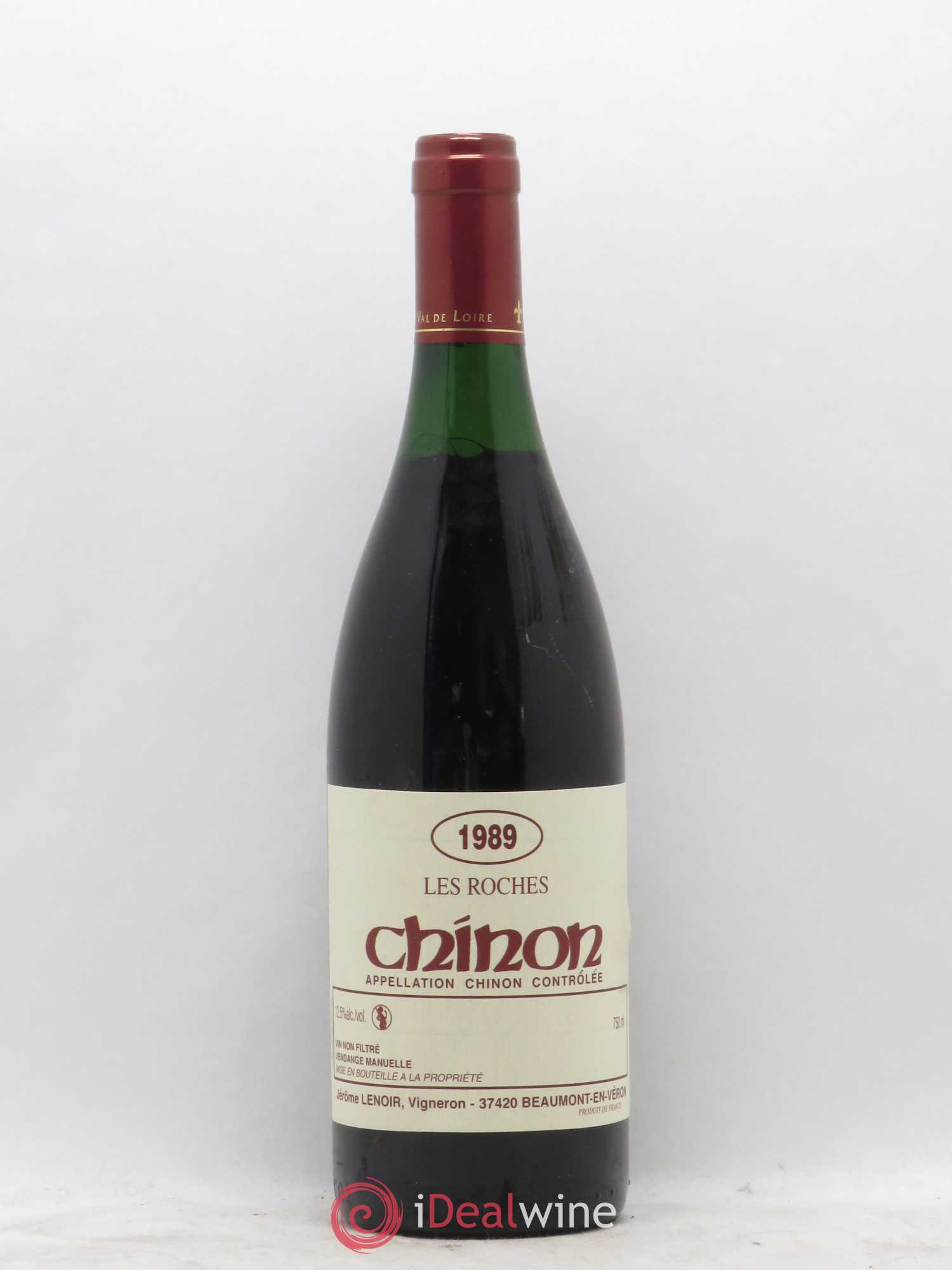 Chinon Les Roches Lenoir (Domaine) 1989 - Lot de 1 bouteille - 0