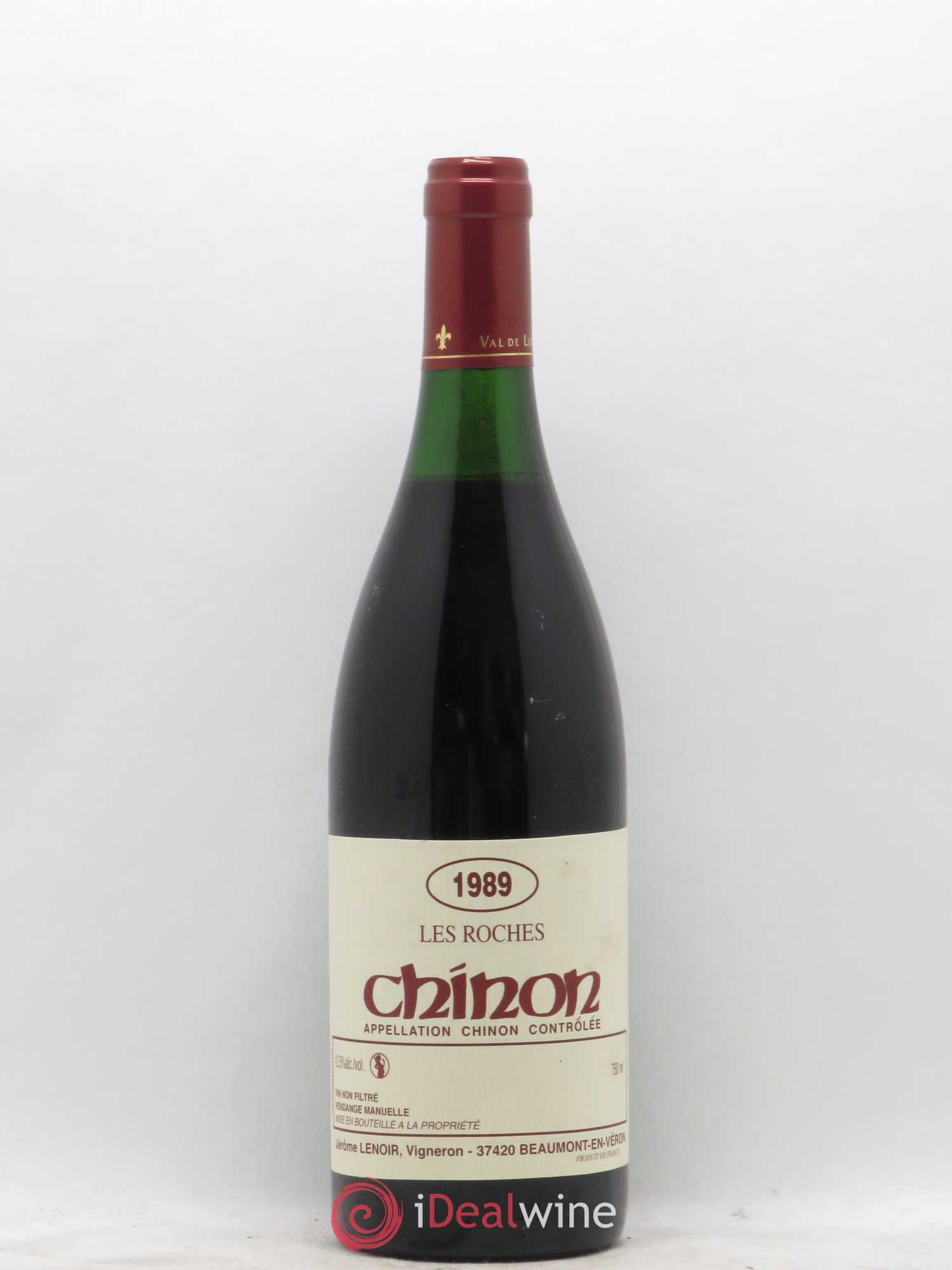 Chinon Les Roches Lenoir (Domaine) 1989 - Lot de 1 bouteille - 0