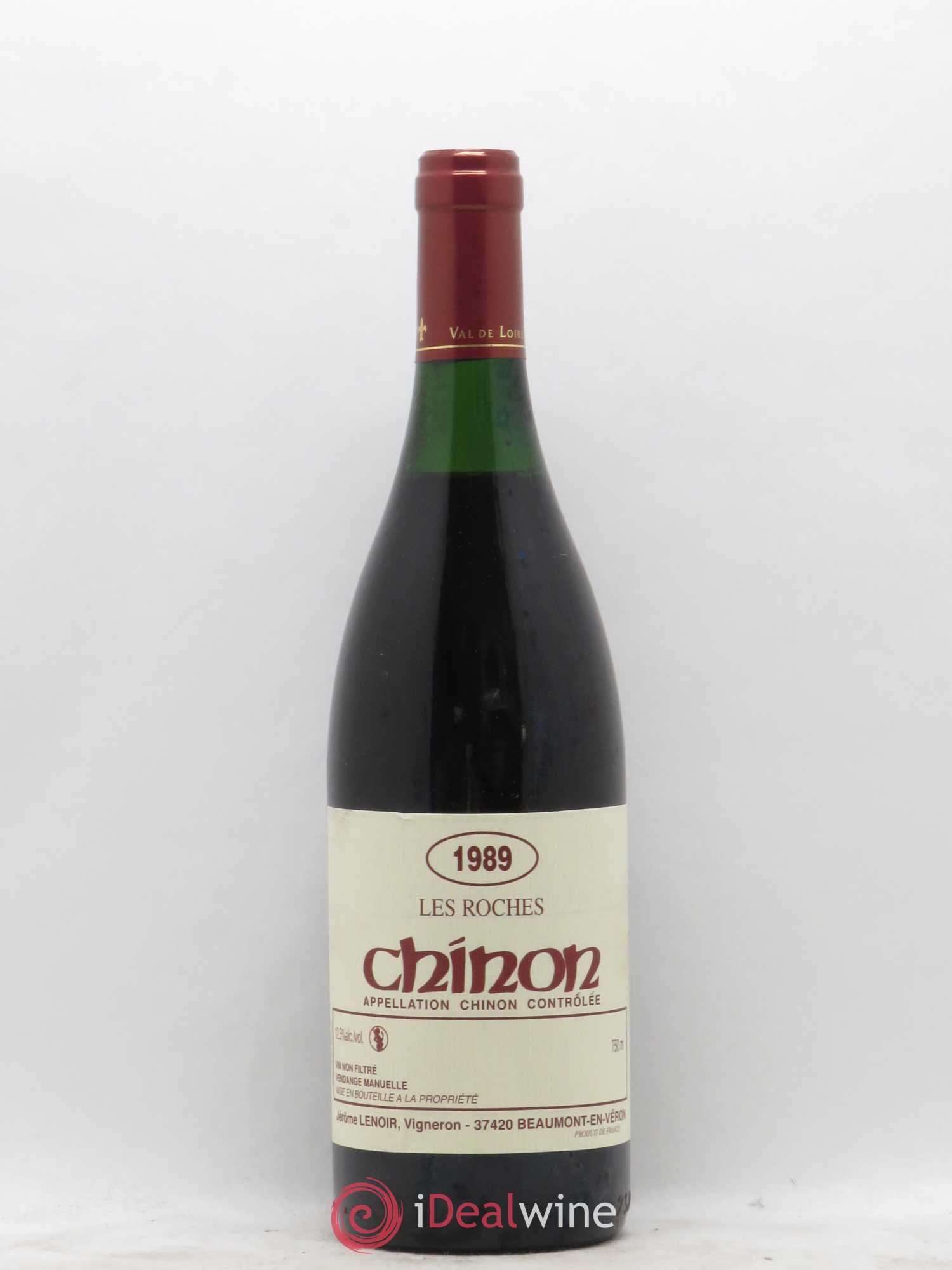 Chinon Les Roches Lenoir (Domaine) 1989 - Lot de 1 bouteille - 0
