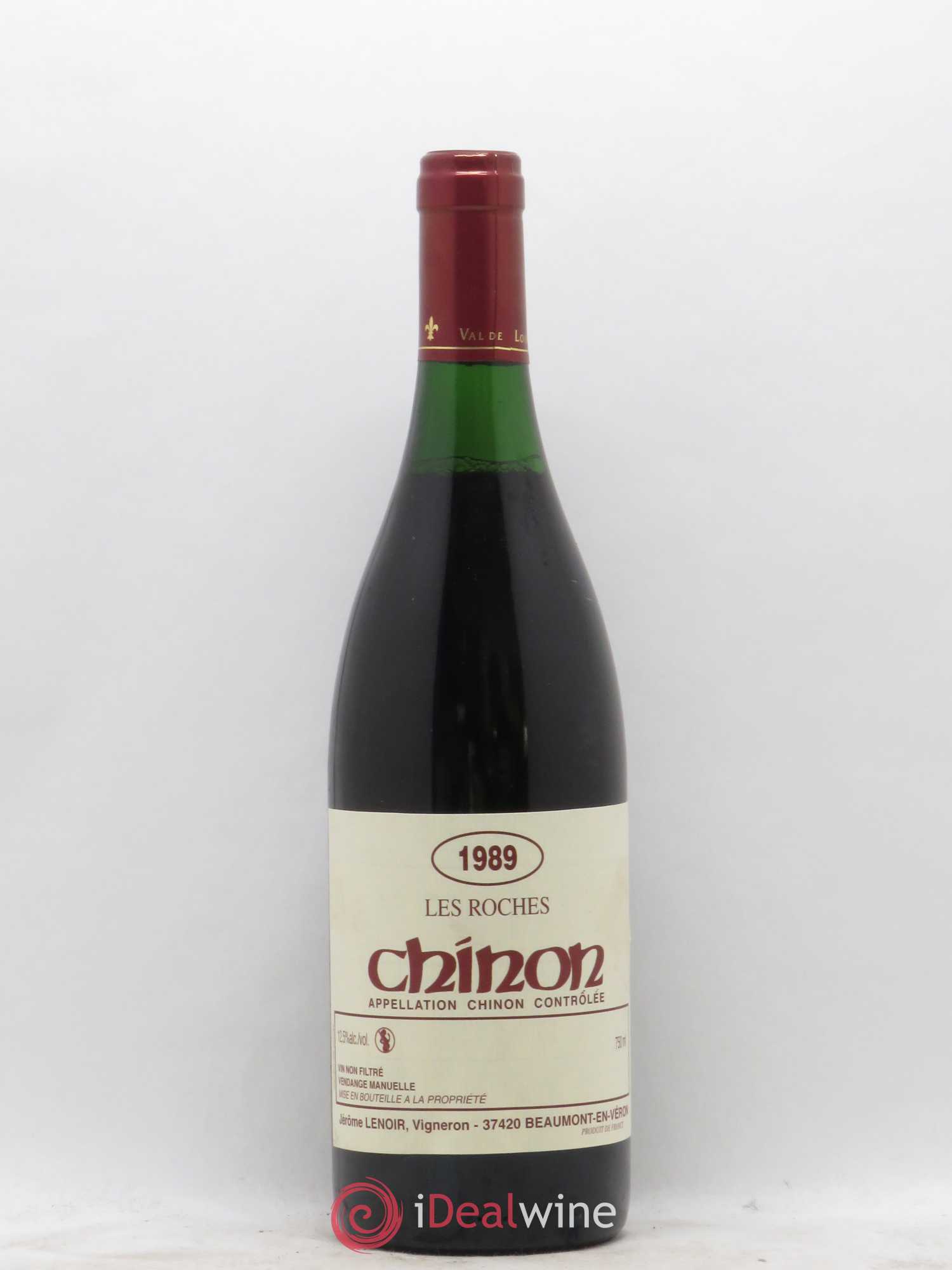 Chinon Les Roches Lenoir (Domaine) 1989 - Lot de 1 bouteille - 0