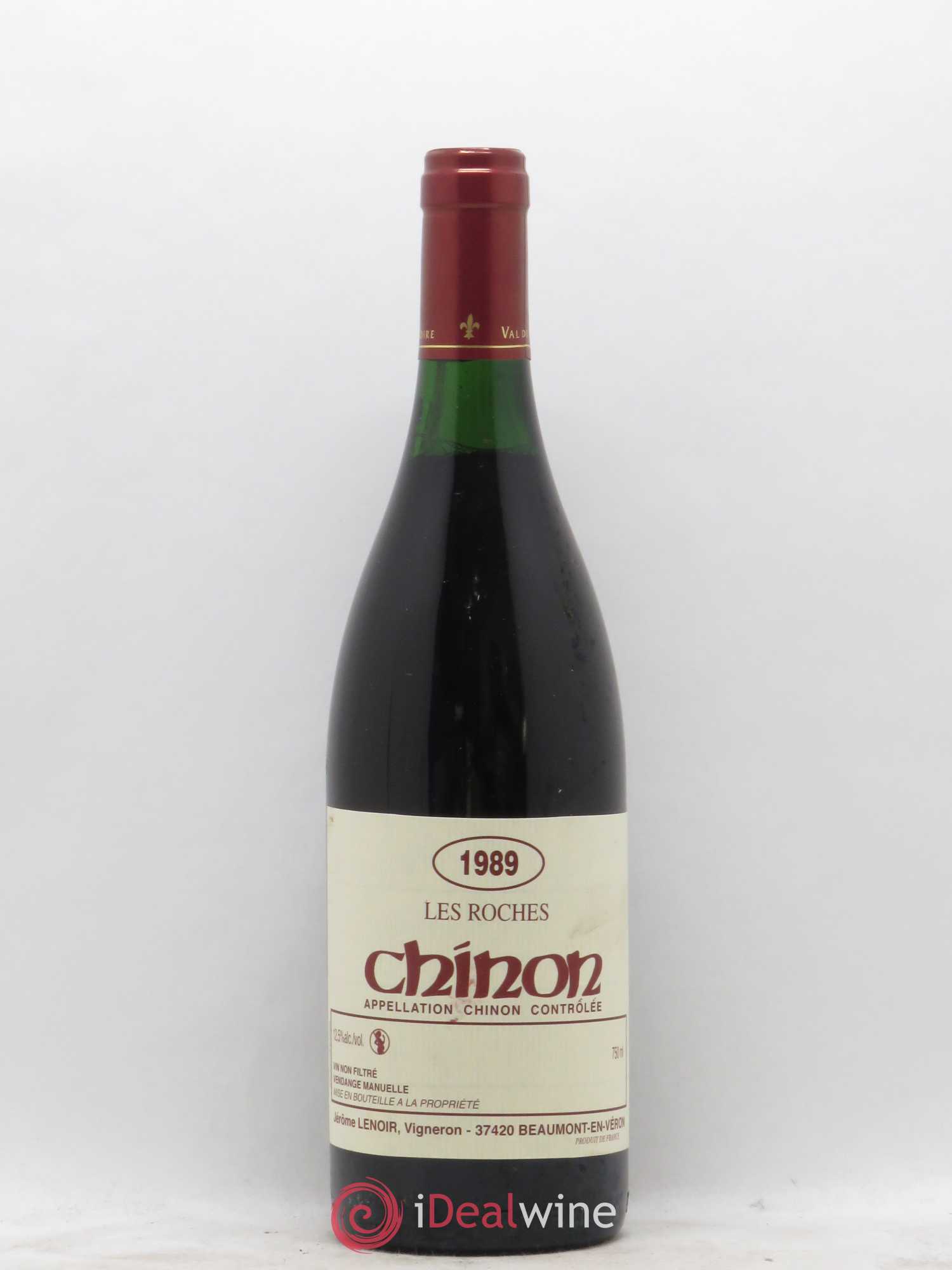 Chinon Les Roches Lenoir (Domaine) 1989 - Lot de 1 bouteille - 0