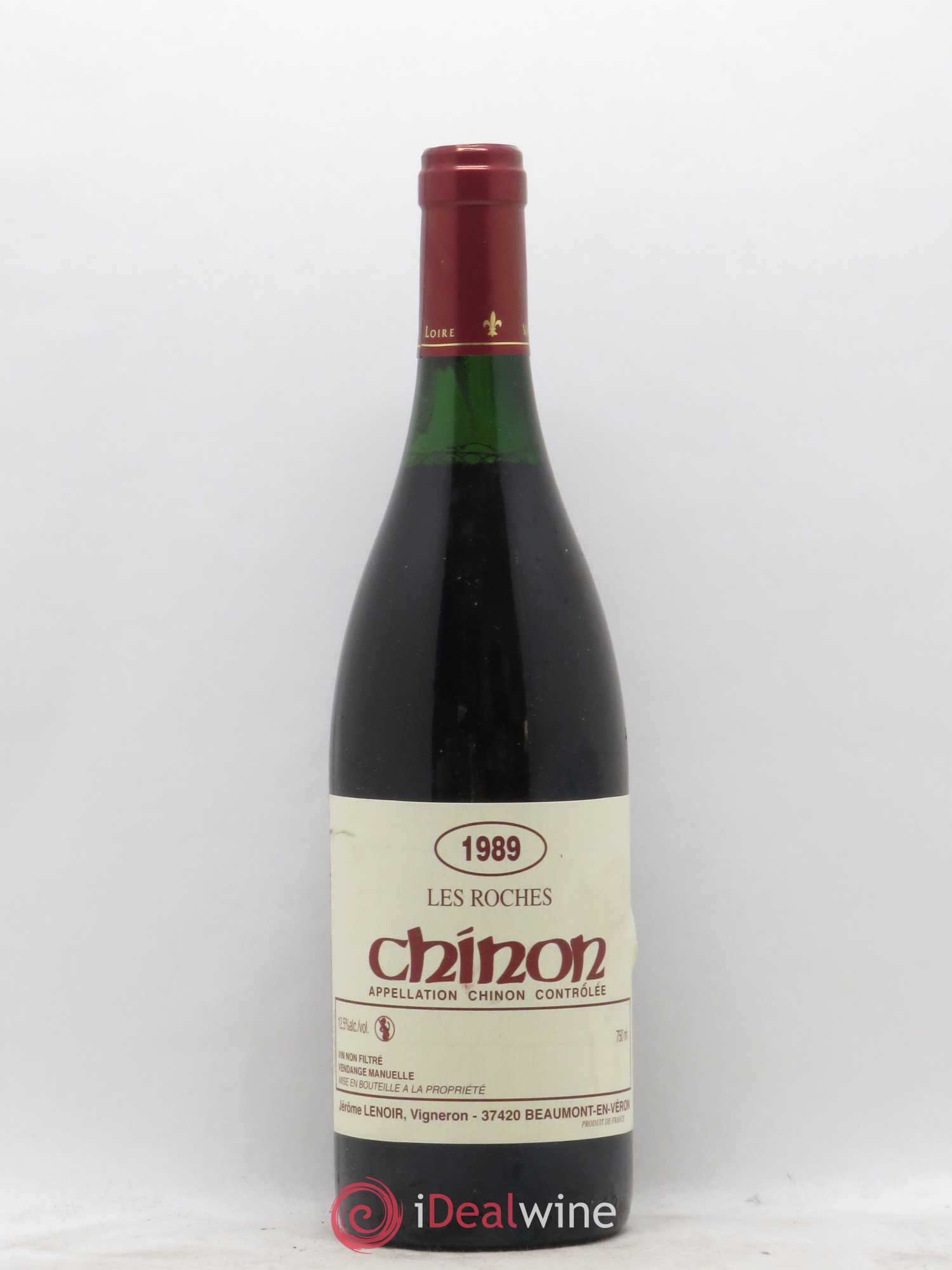Chinon Les Roches Lenoir (Domaine) 1989 - Lot de 1 bouteille - 0