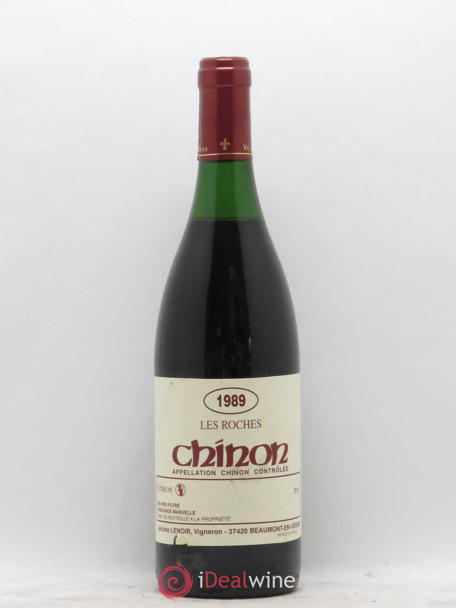 Chinon Les Roches Lenoir (Domaine) 1989 - Lot de 1 bouteille - 0