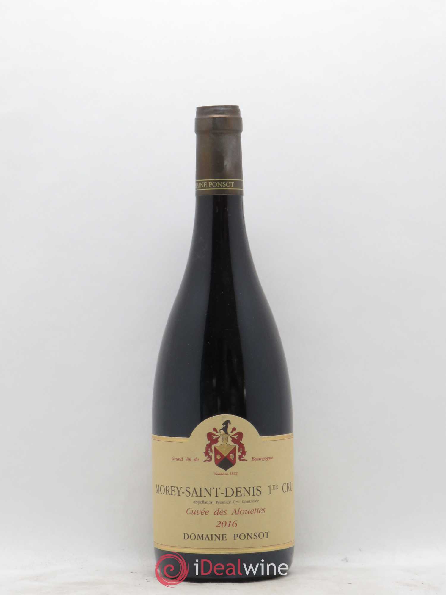 Morey-Saint-Denis 1er Cru Cuvée des Alouettes Ponsot (Domaine) 2016 - Lot de 1 bouteille - 0