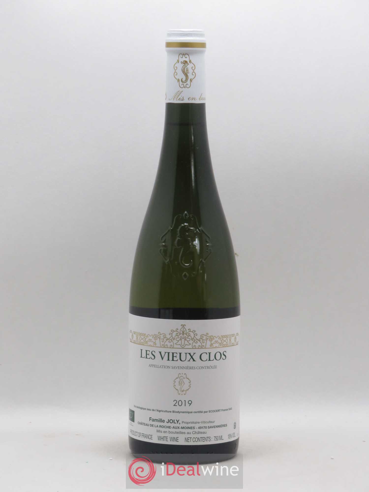 Savennières Les Vieux Clos Vignobles de la Coulée de Serrant - Nicolas Joly 2019 - Lot de 1 bouteille - 0