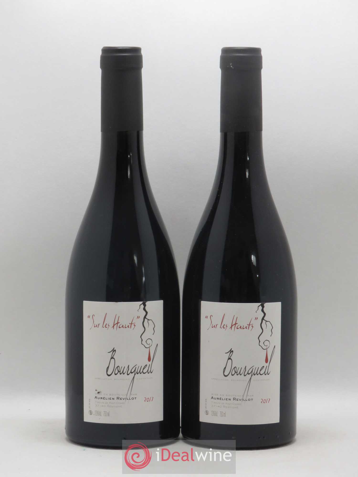 Bourgueil Sur les Hauts Aurélien Revillot 2017 - Posten von 2 Flaschen - 0