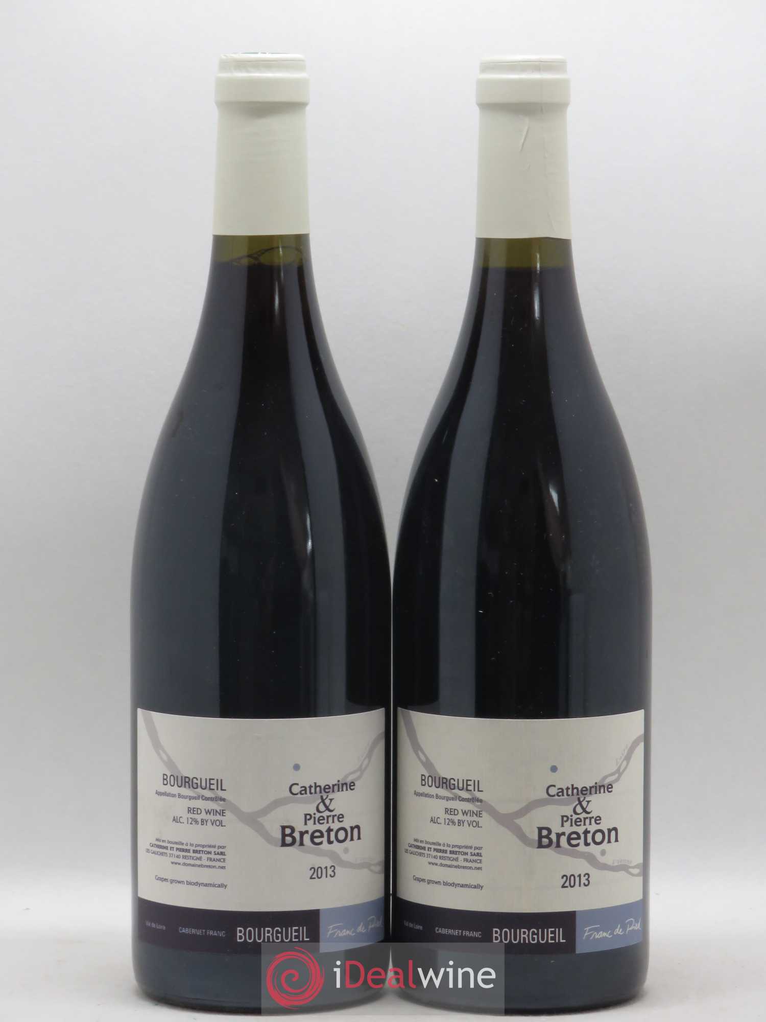 Bourgueil Franc de Pied Catherine et Pierre Breton 2013 - Lot de 2 bouteilles - 0