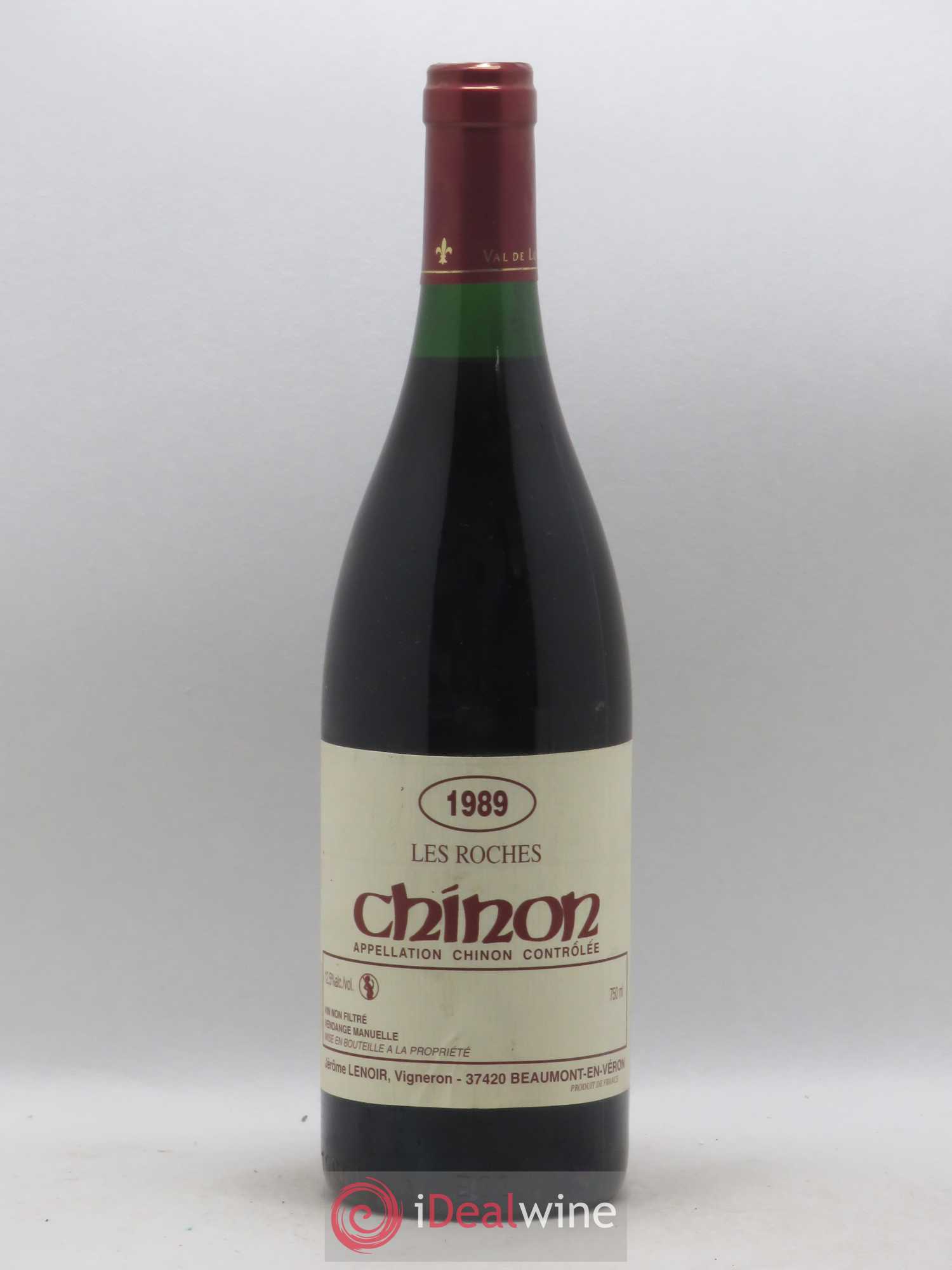 Chinon Les Roches Lenoir (Domaine) 1989 - Lot de 1 bouteille - 0
